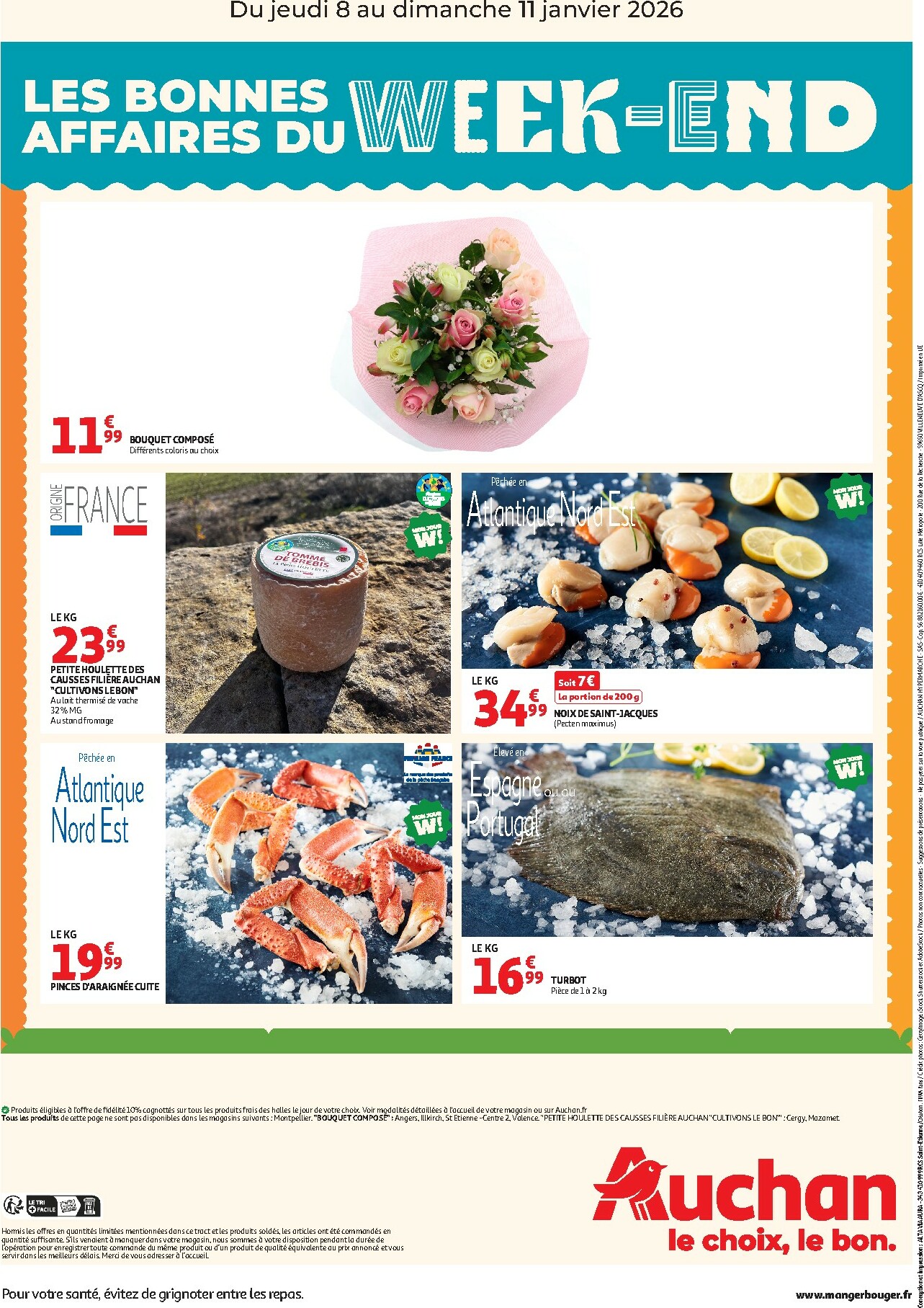 auchan - De Auchan - Les bons plans du week-end dans votre hyper folder geldig vanaf 08/01 t/m 11/01 - page: 2