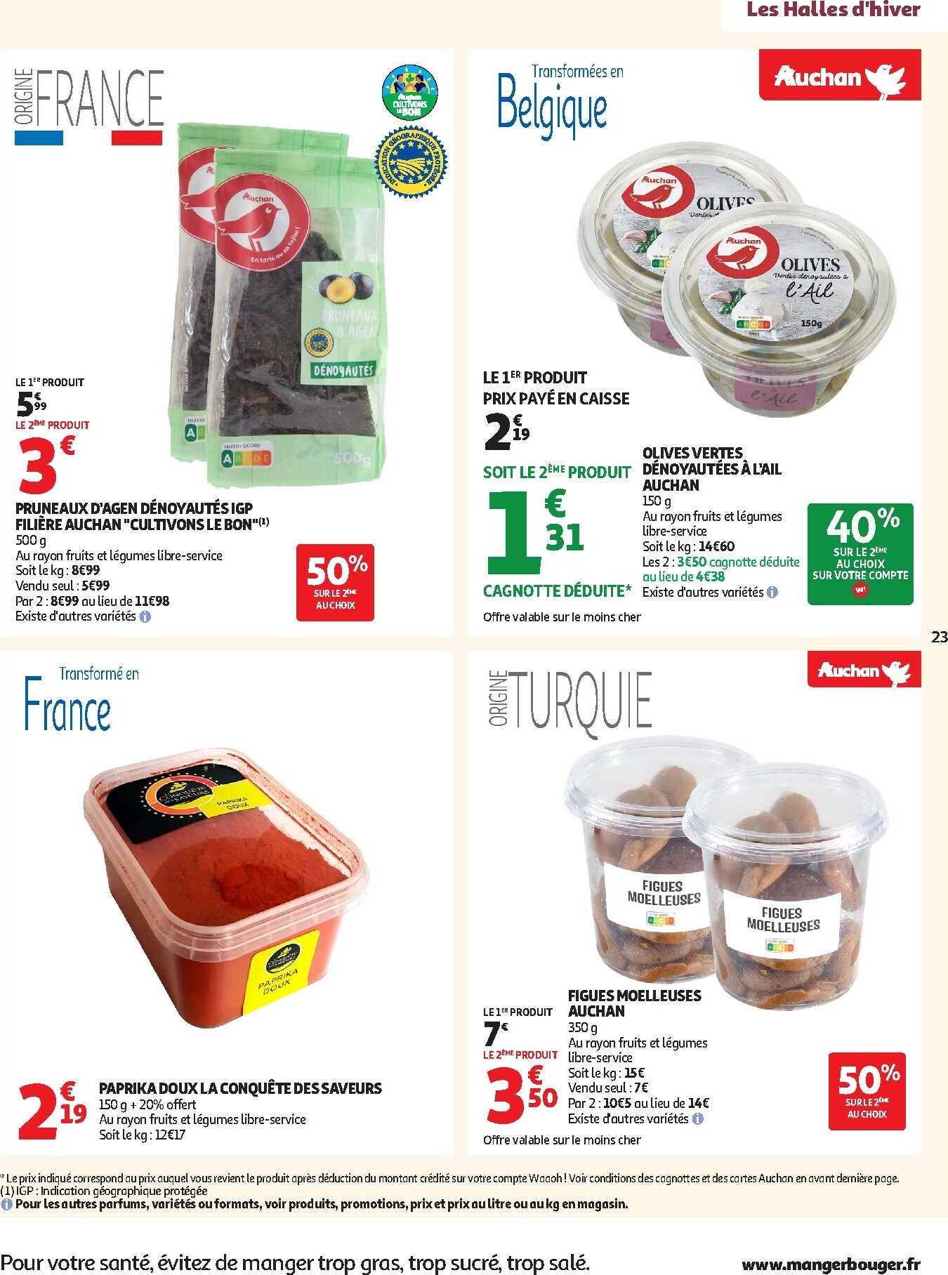 auchan - De Auchan - Chandeleur produits frais folder geldig vanaf 20/01 t/m 01/02 - page: 23