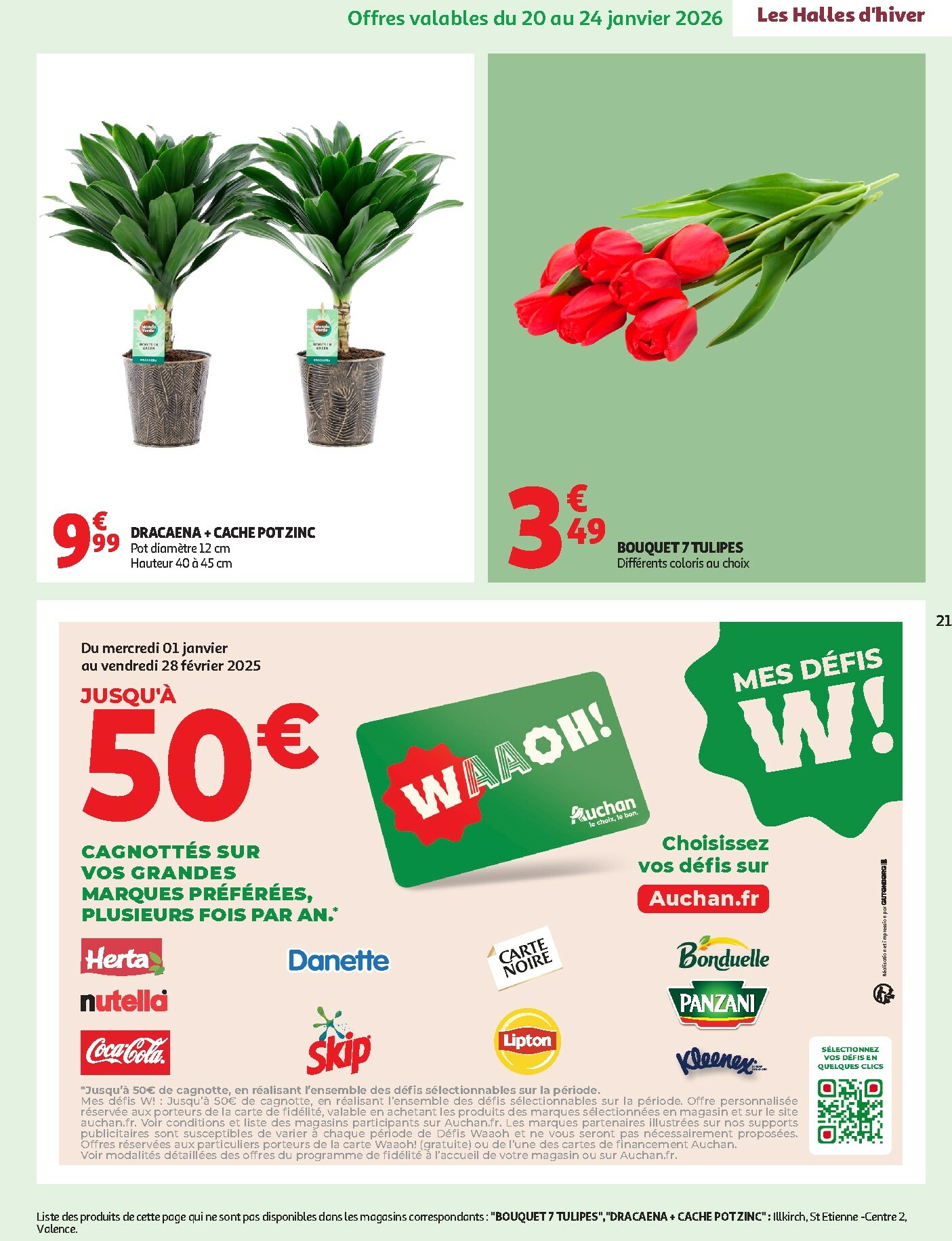 auchan - De Auchan - Chandeleur produits frais folder geldig vanaf 20/01 t/m 01/02 - page: 21