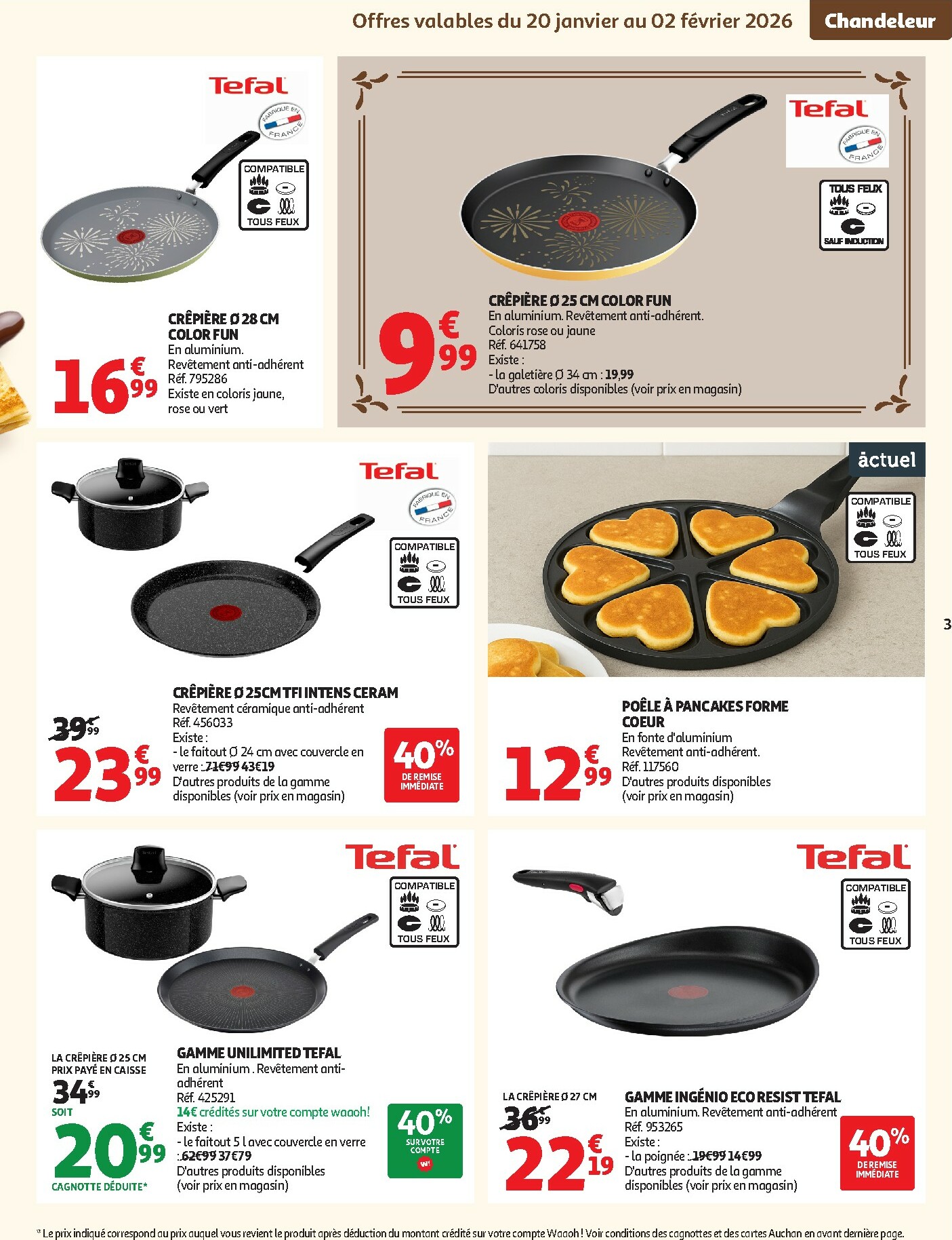 auchan - De Auchan - Chandeleur produits frais folder geldig vanaf 20/01 t/m 01/02 - page: 3