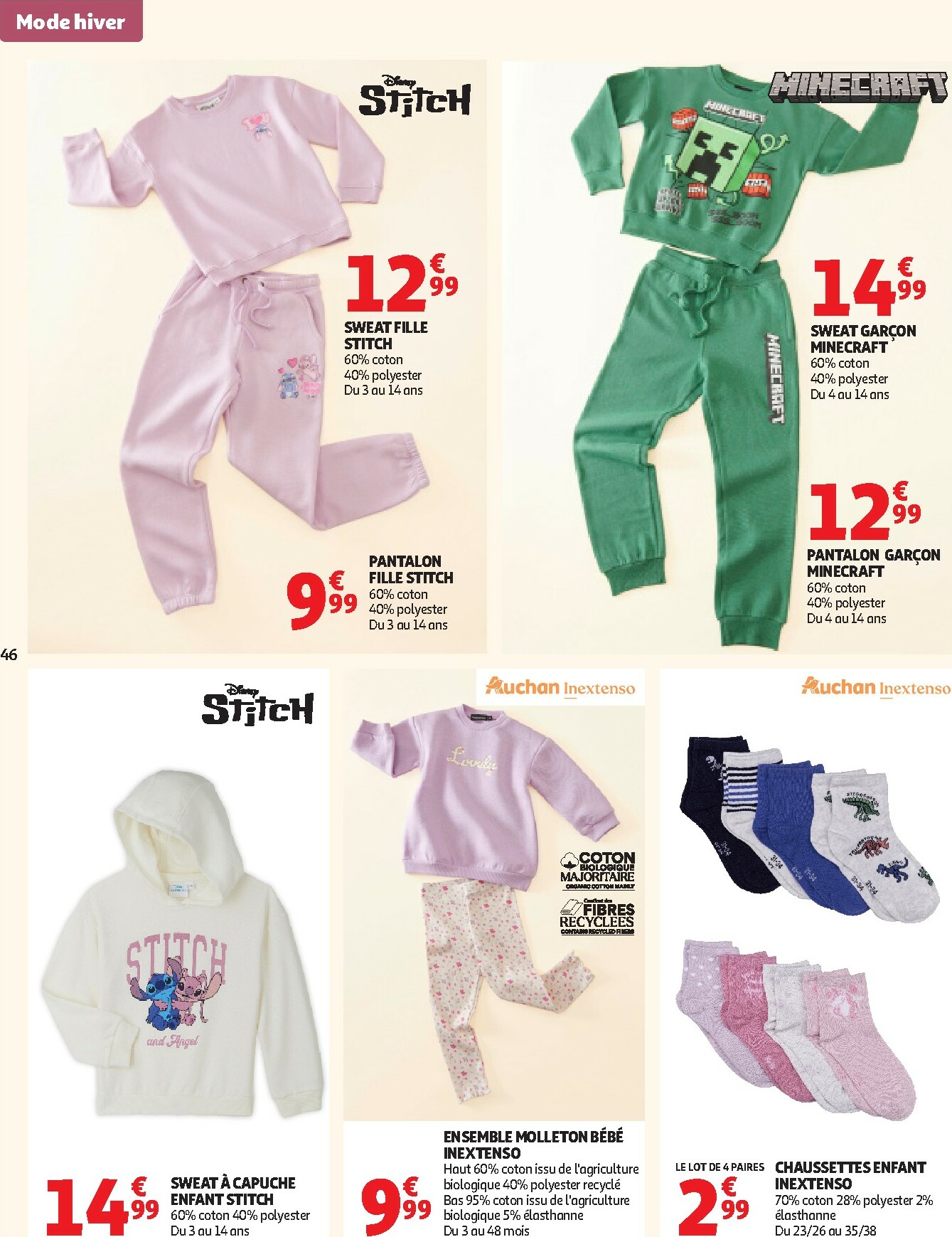 auchan - De Auchan - Chandeleur produits frais folder geldig vanaf 20/01 t/m 01/02 - page: 46