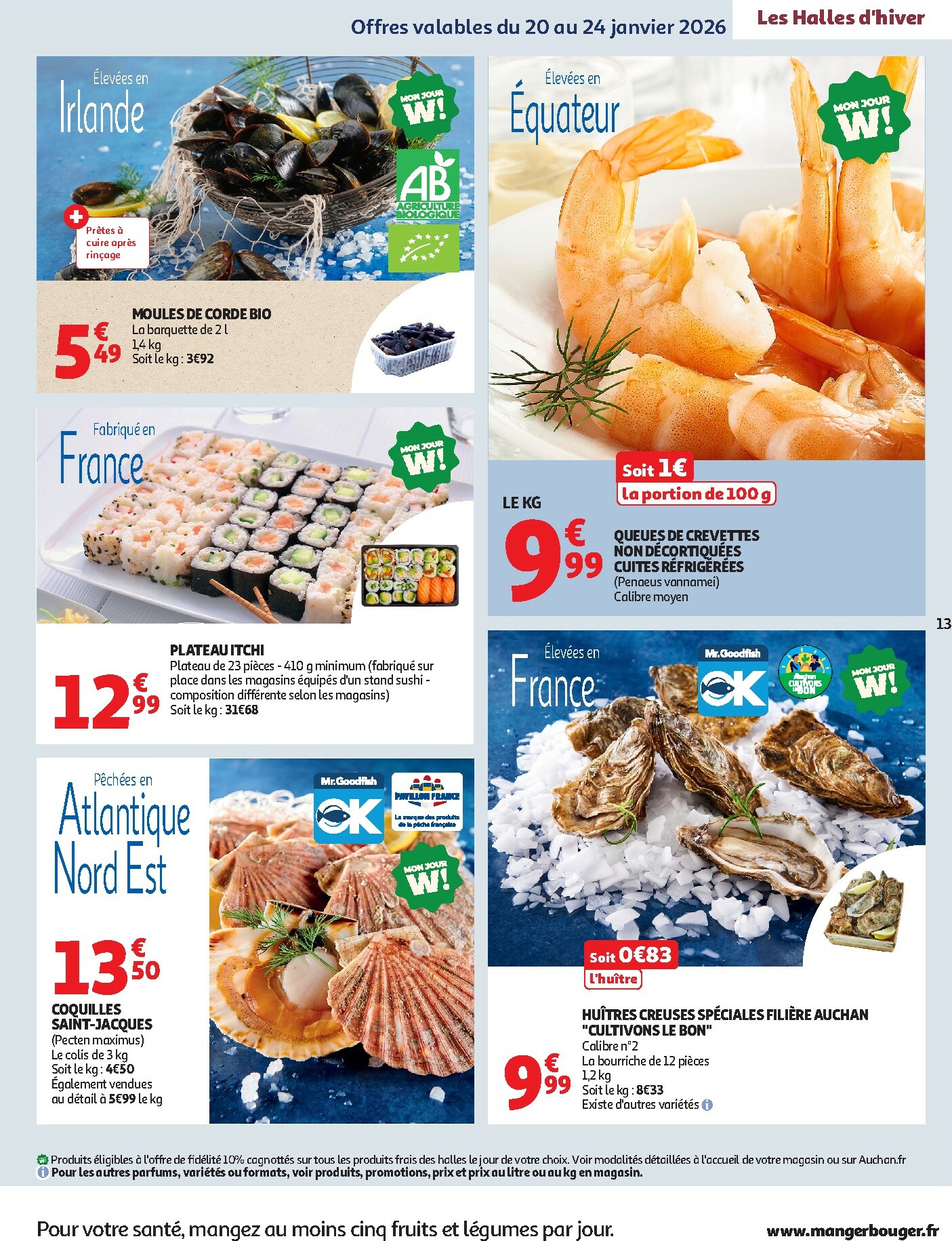 auchan - De Auchan - Chandeleur produits frais folder geldig vanaf 20/01 t/m 01/02 - page: 13