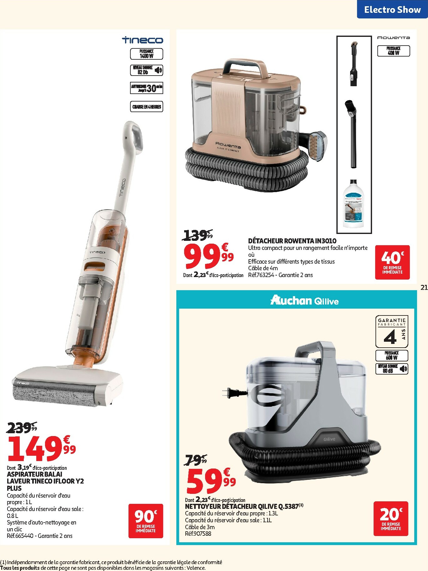auchan - De Auchan - ElectroShow hypermarchés folder geldig vanaf 03/02/2026 t/m 15/02/2026 - page: 21