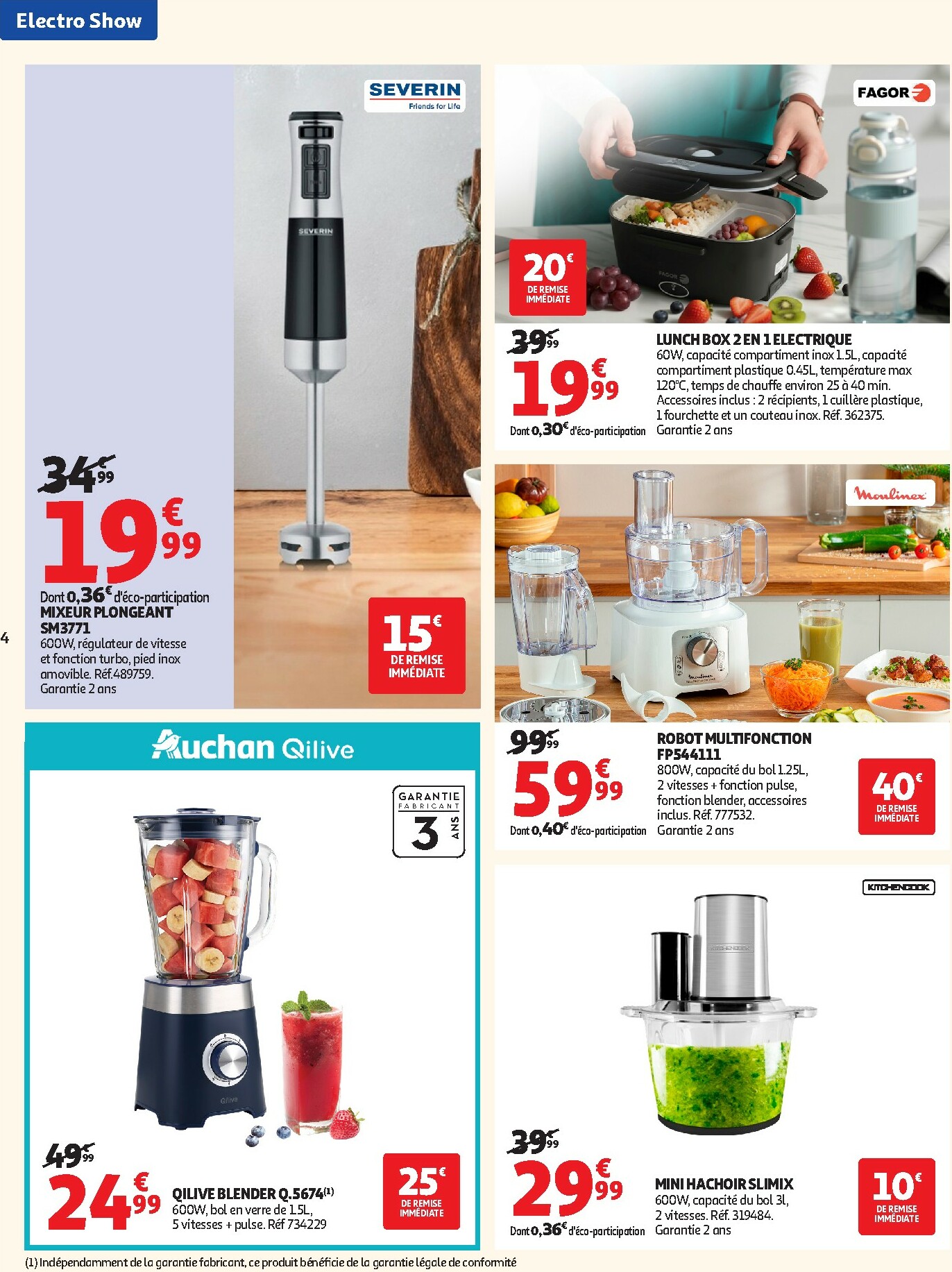 auchan - De Auchan - ElectroShow supermarchés folder geldig vanaf 03/02/2026 t/m 14/02/2026 - page: 4