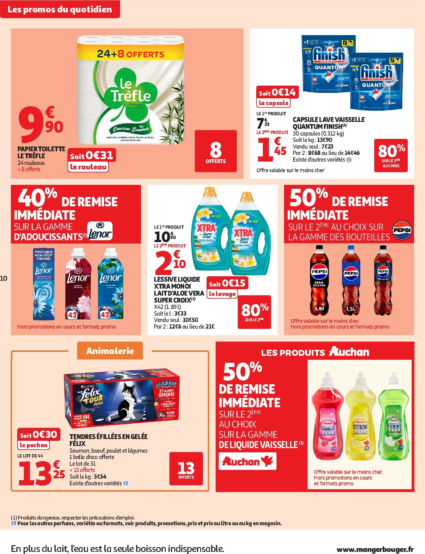 auchan - De Auchan - Offres du moment supers folder geldig vanaf 03/02/2026 t/m 07/02/2026 - page: 10
