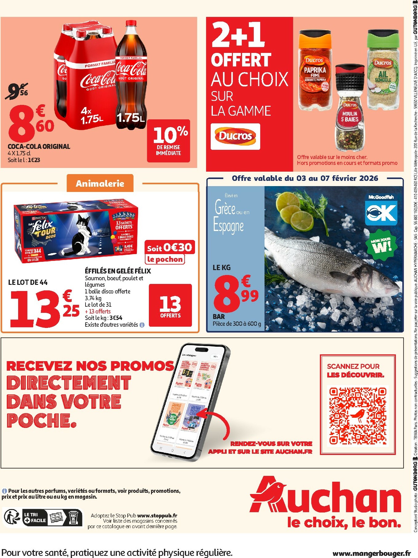 auchan - De Auchan - Offres du moment hypers folder geldig vanaf 03/02/2026 t/m 15/02/2026 - page: 42