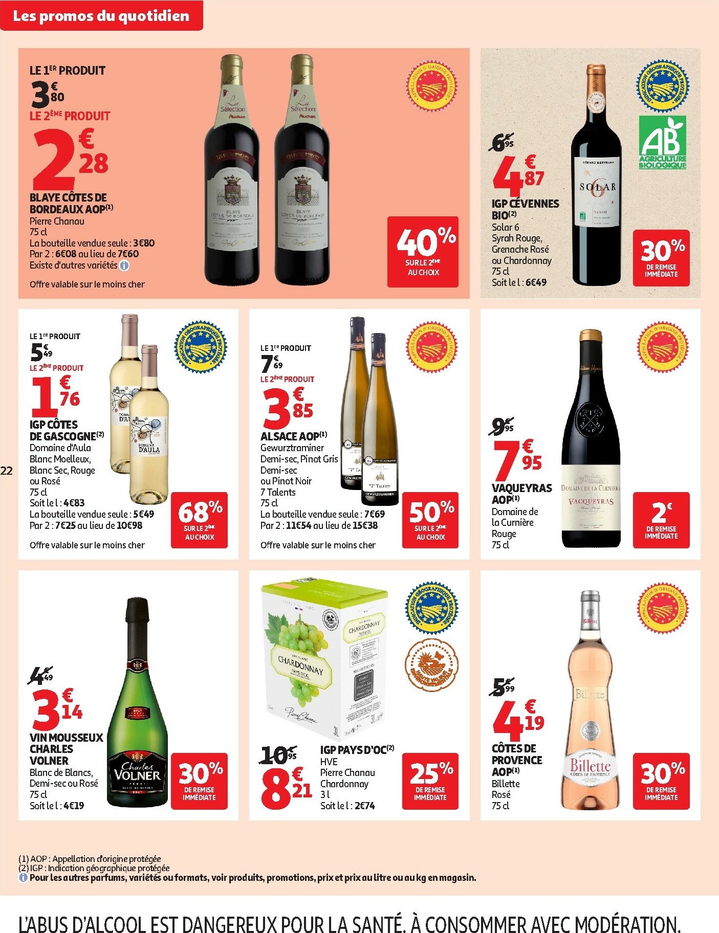 auchan - De Auchan - Offres du moment hypers folder geldig vanaf 03/02/2026 t/m 15/02/2026 - page: 22