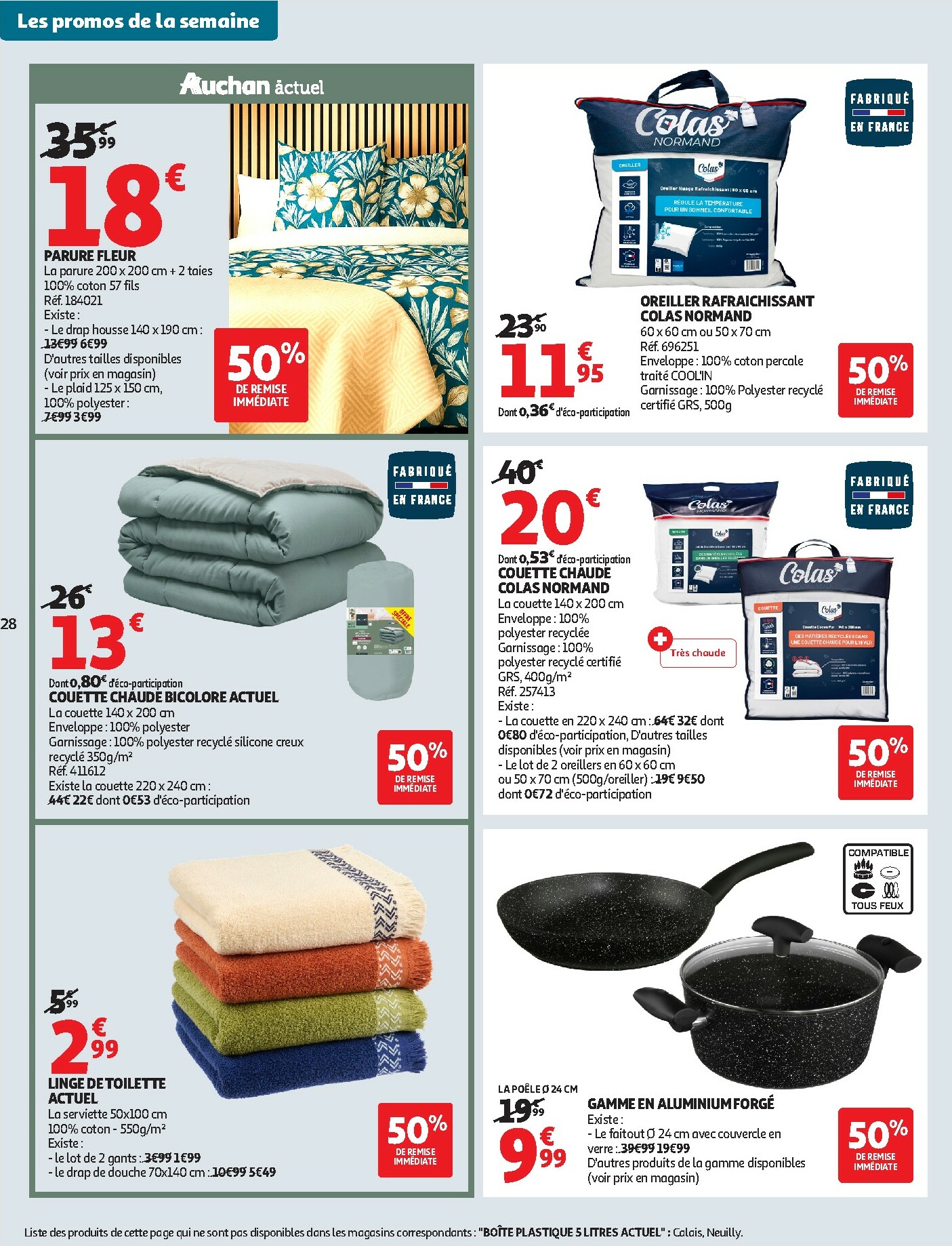 auchan - De Auchan - Offres du moment hypers folder geldig vanaf 03/02/2026 t/m 15/02/2026 - page: 28