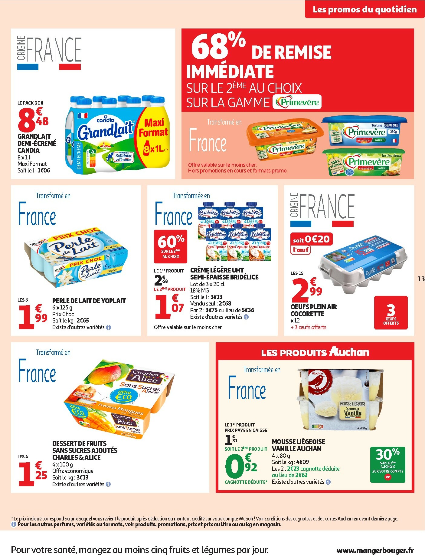 auchan - De Auchan - Offres du moment hypers folder geldig vanaf 03/02/2026 t/m 15/02/2026 - page: 13