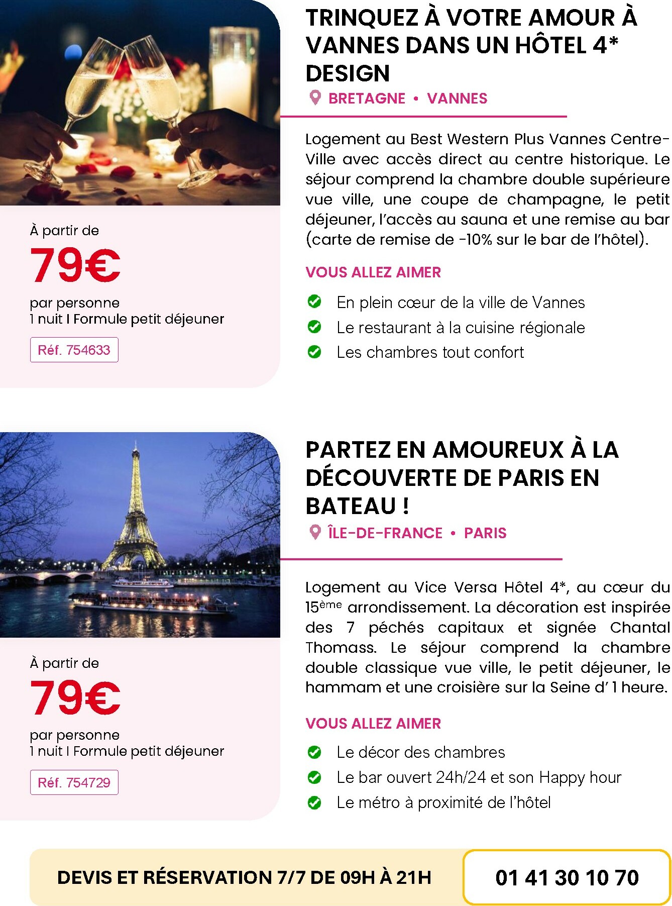 auchan - De Auchan - Séjours St-Valentin folder geldig vanaf 01/02/2026 t/m 28/02/2026 - page: 3