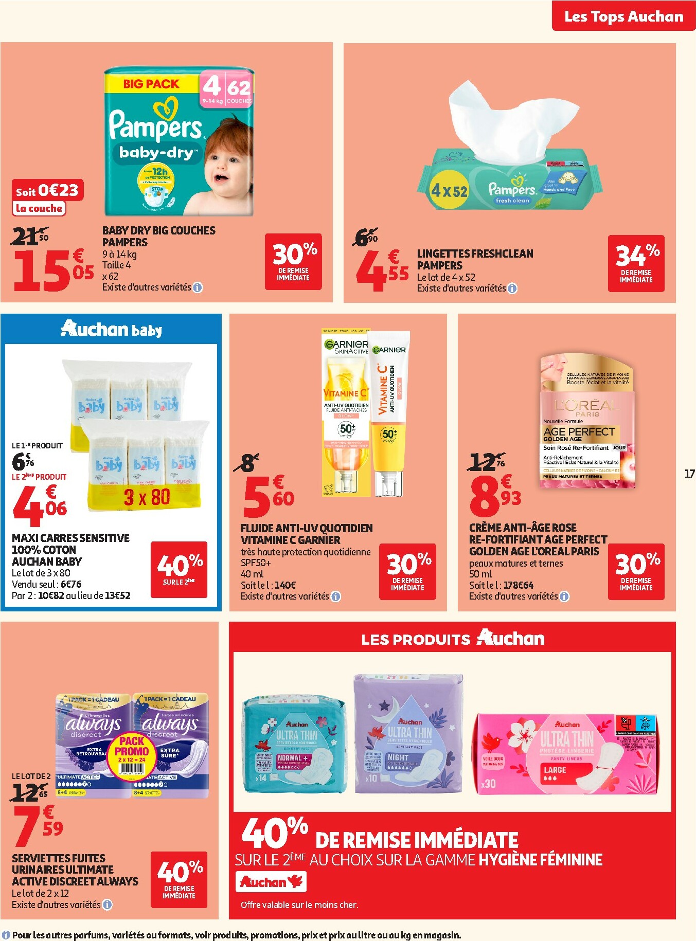 auchan - De Auchan Supermarché - Tops produits super folder geldig vanaf 10/02/2026 t/m 21/02/2026 - page: 17