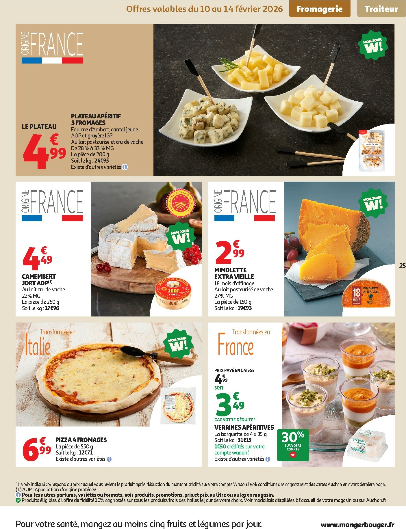 auchan - De Auchan Supermarché - Tops produits super folder geldig vanaf 10/02/2026 t/m 21/02/2026 - page: 25