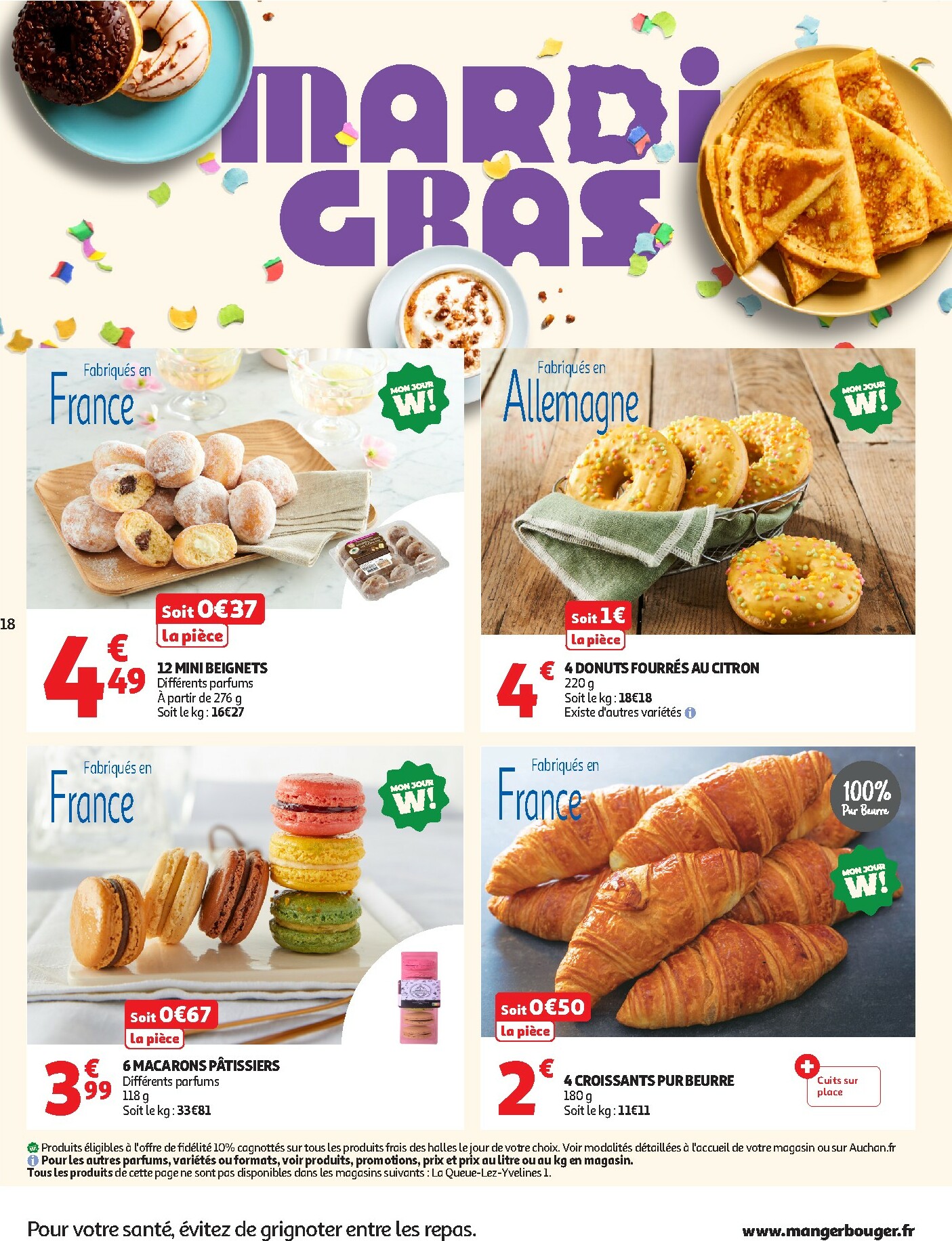 auchan - De Auchan Supermarché - Tops produits super folder geldig vanaf 10/02/2026 t/m 21/02/2026 - page: 18