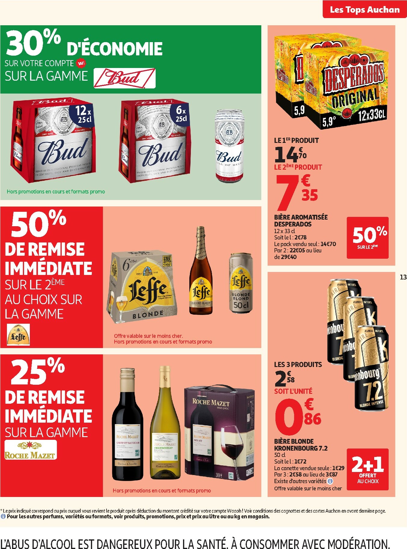 auchan - De Auchan Supermarché - Tops produits super folder geldig vanaf 10/02/2026 t/m 21/02/2026 - page: 13