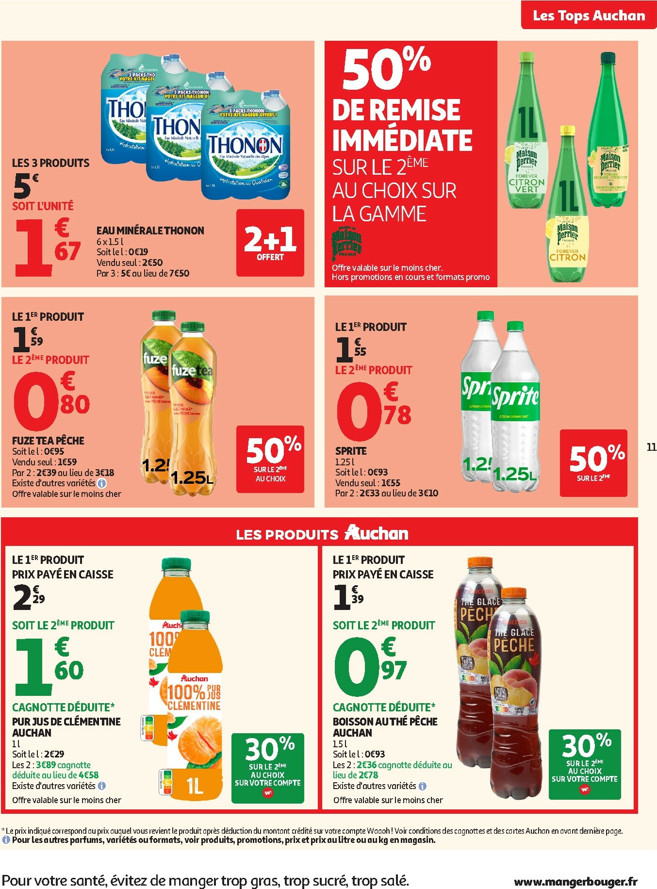 auchan - De Auchan Supermarché - Tops produits super folder geldig vanaf 10/02/2026 t/m 21/02/2026 - page: 11