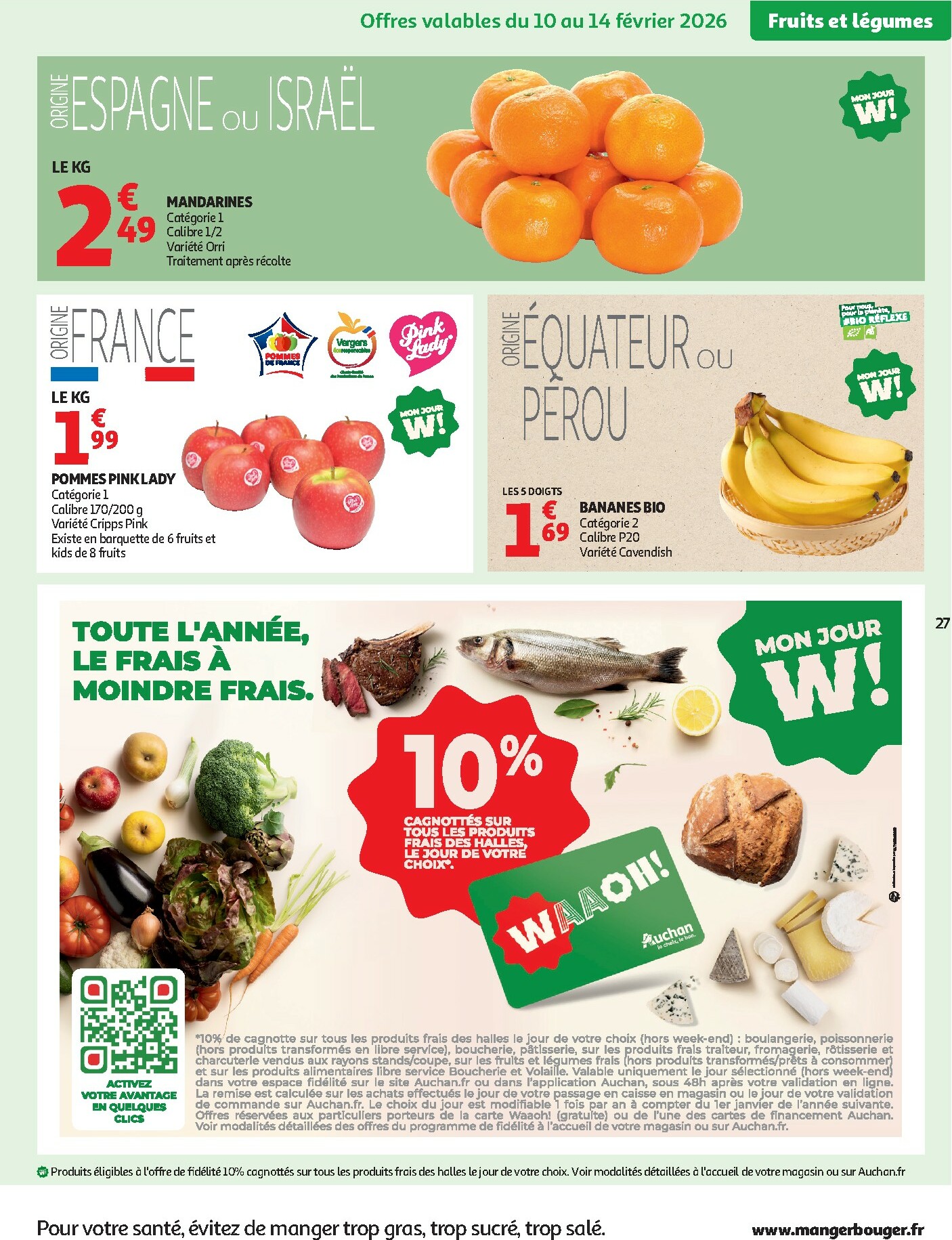 auchan - De Auchan Supermarché - Tops produits super folder geldig vanaf 10/02/2026 t/m 21/02/2026 - page: 27