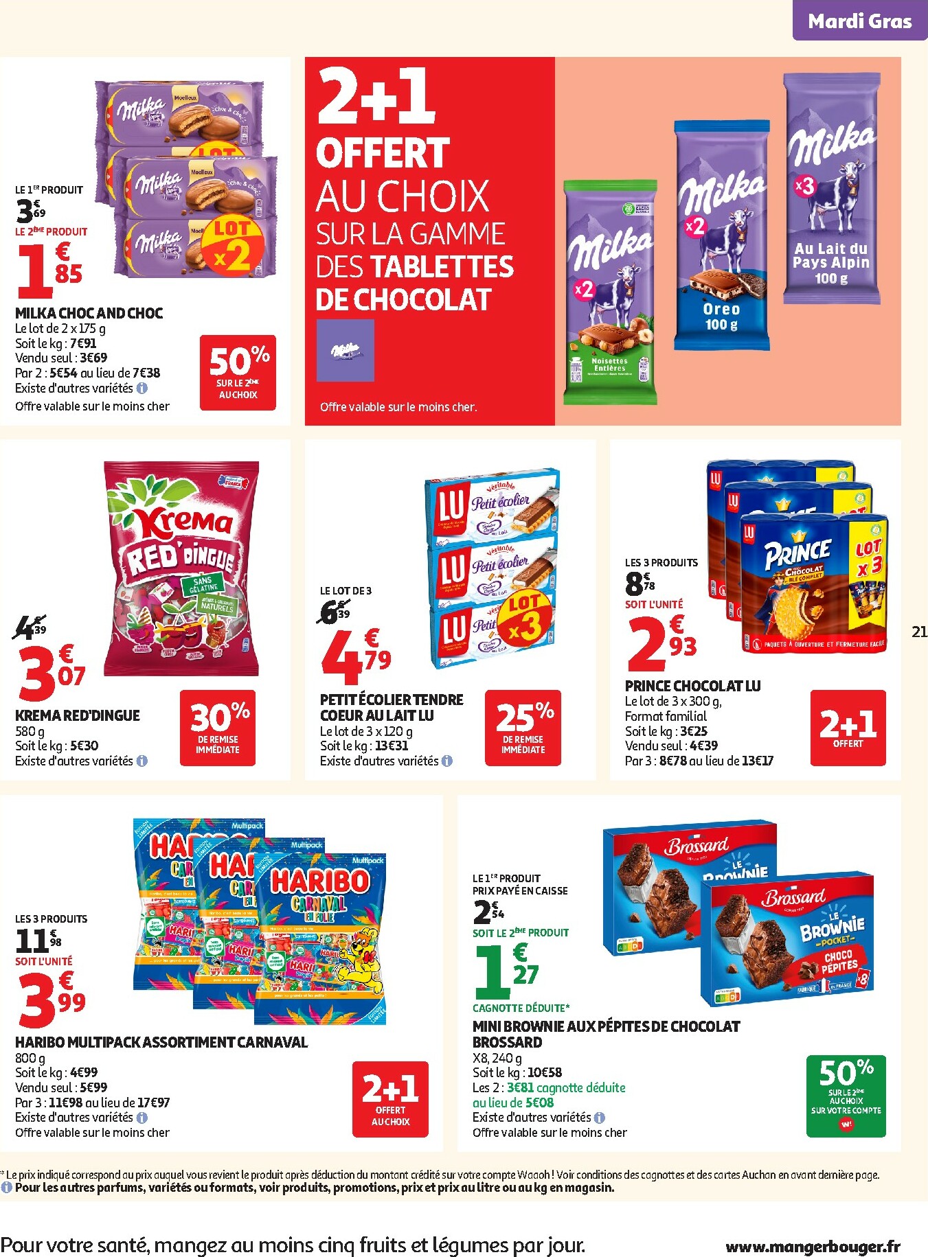 auchan - De Auchan Supermarché - Tops produits super folder geldig vanaf 10/02/2026 t/m 21/02/2026 - page: 21