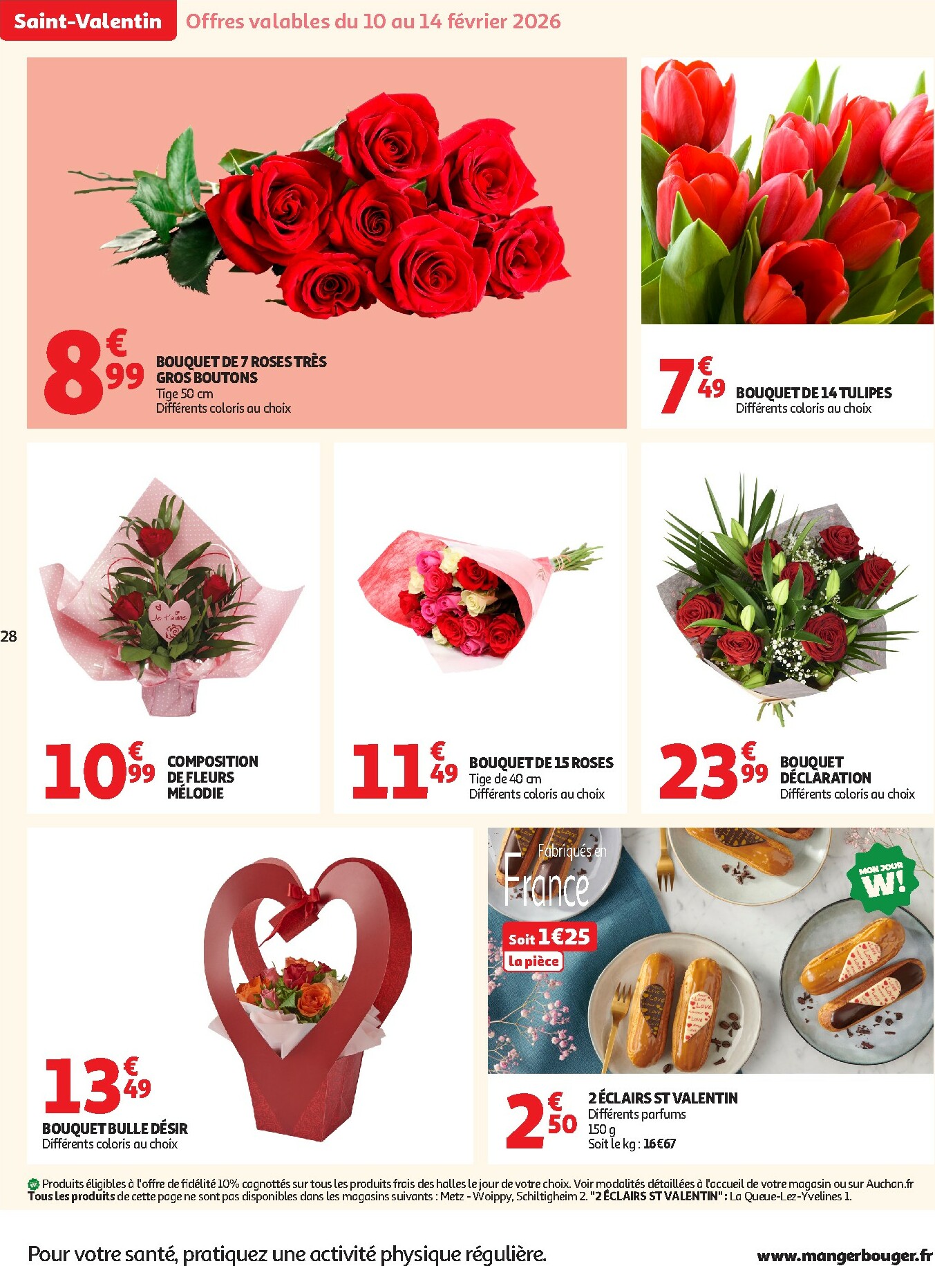 auchan - De Auchan Supermarché - Tops produits super folder geldig vanaf 10/02/2026 t/m 21/02/2026 - page: 28