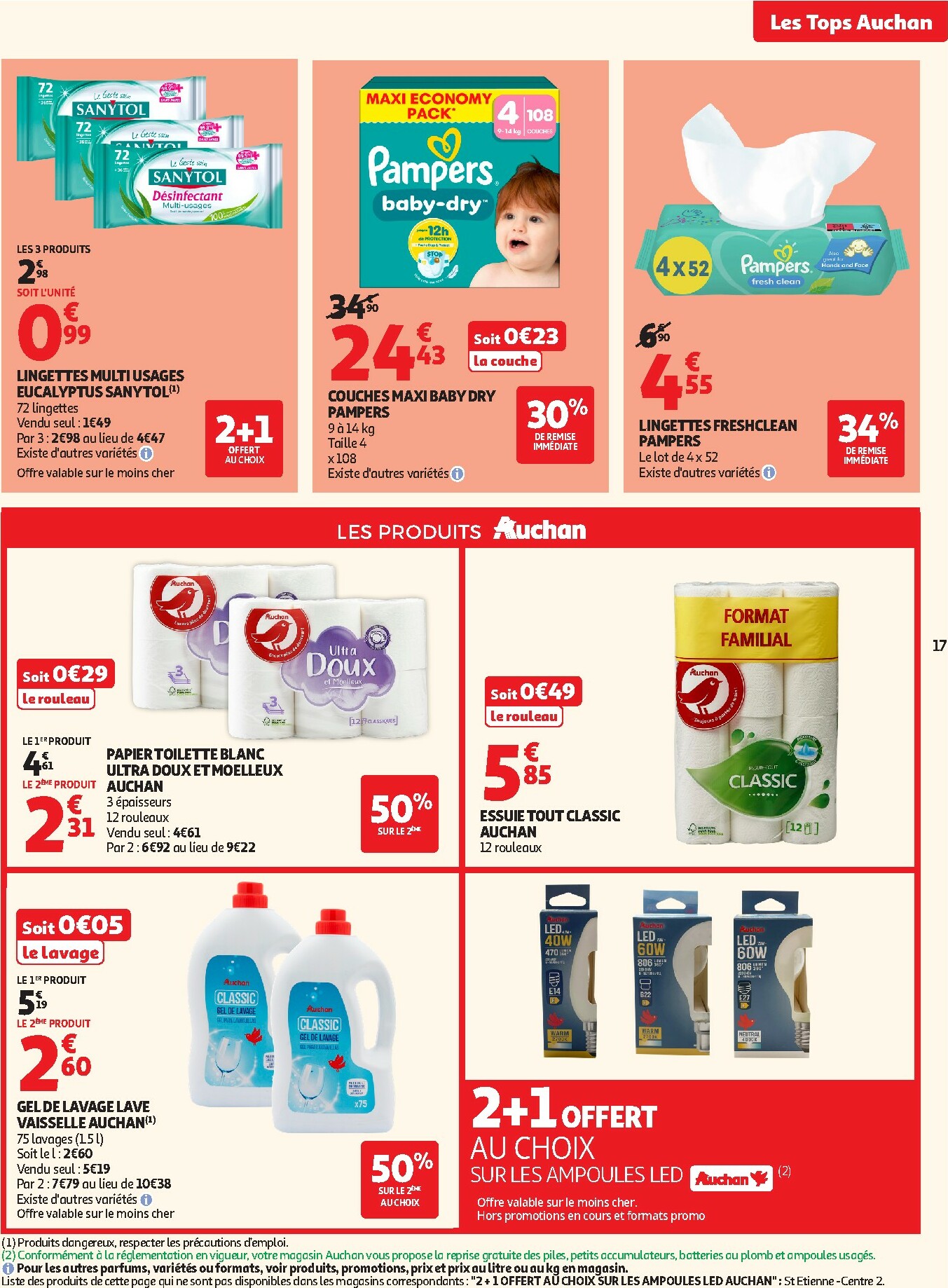 auchan - De Auchan - Tops produits, top prix folder geldig vanaf 10/02/2026 t/m 22/02/2026 - page: 17