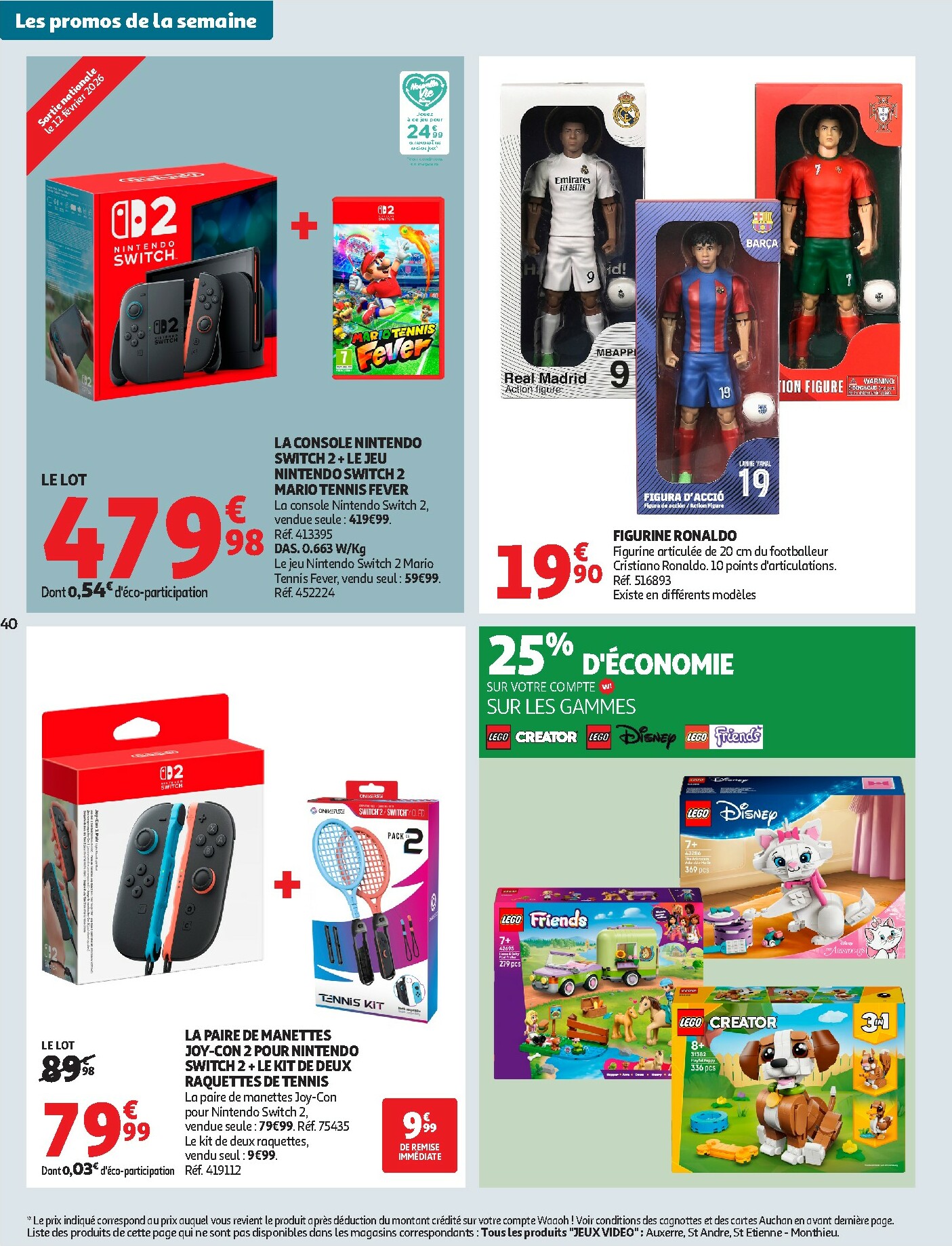auchan - De Auchan - Tops produits, top prix folder geldig vanaf 10/02/2026 t/m 22/02/2026 - page: 40