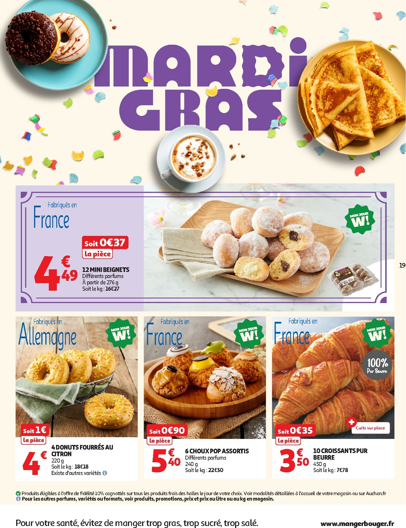 auchan - De Auchan - Tops produits, top prix folder geldig vanaf 10/02/2026 t/m 22/02/2026 - page: 19