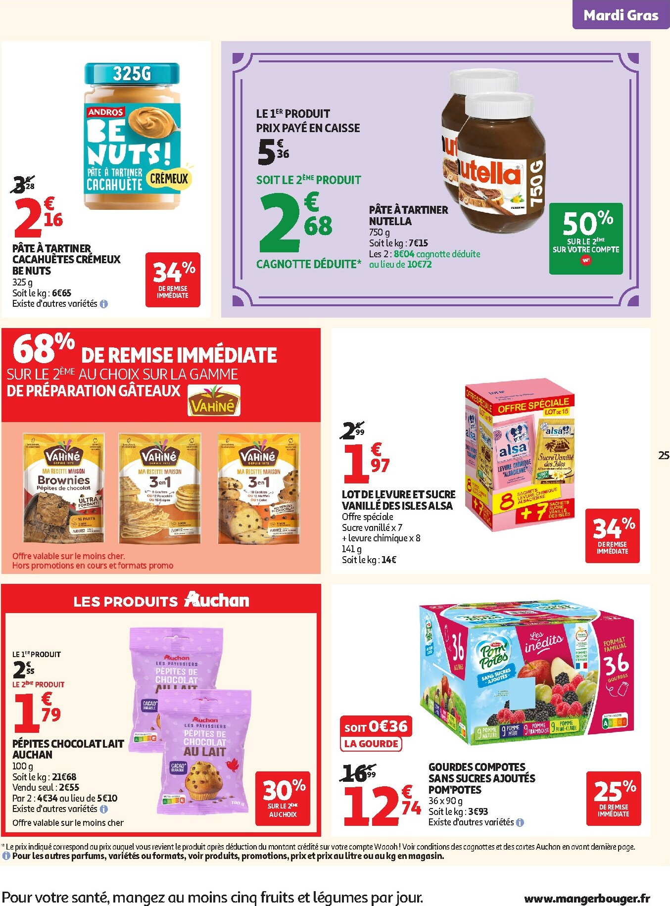 auchan - De Auchan - Tops produits, top prix folder geldig vanaf 10/02/2026 t/m 22/02/2026 - page: 25