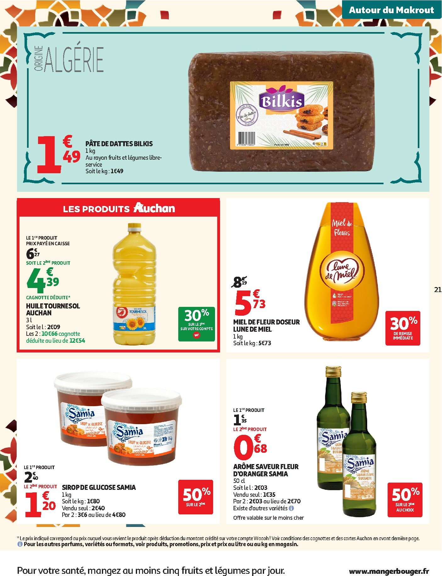 auchan - De Auchan - Ramadan folder geldig vanaf 03/02/2026 t/m 01/03/2026 - page: 21