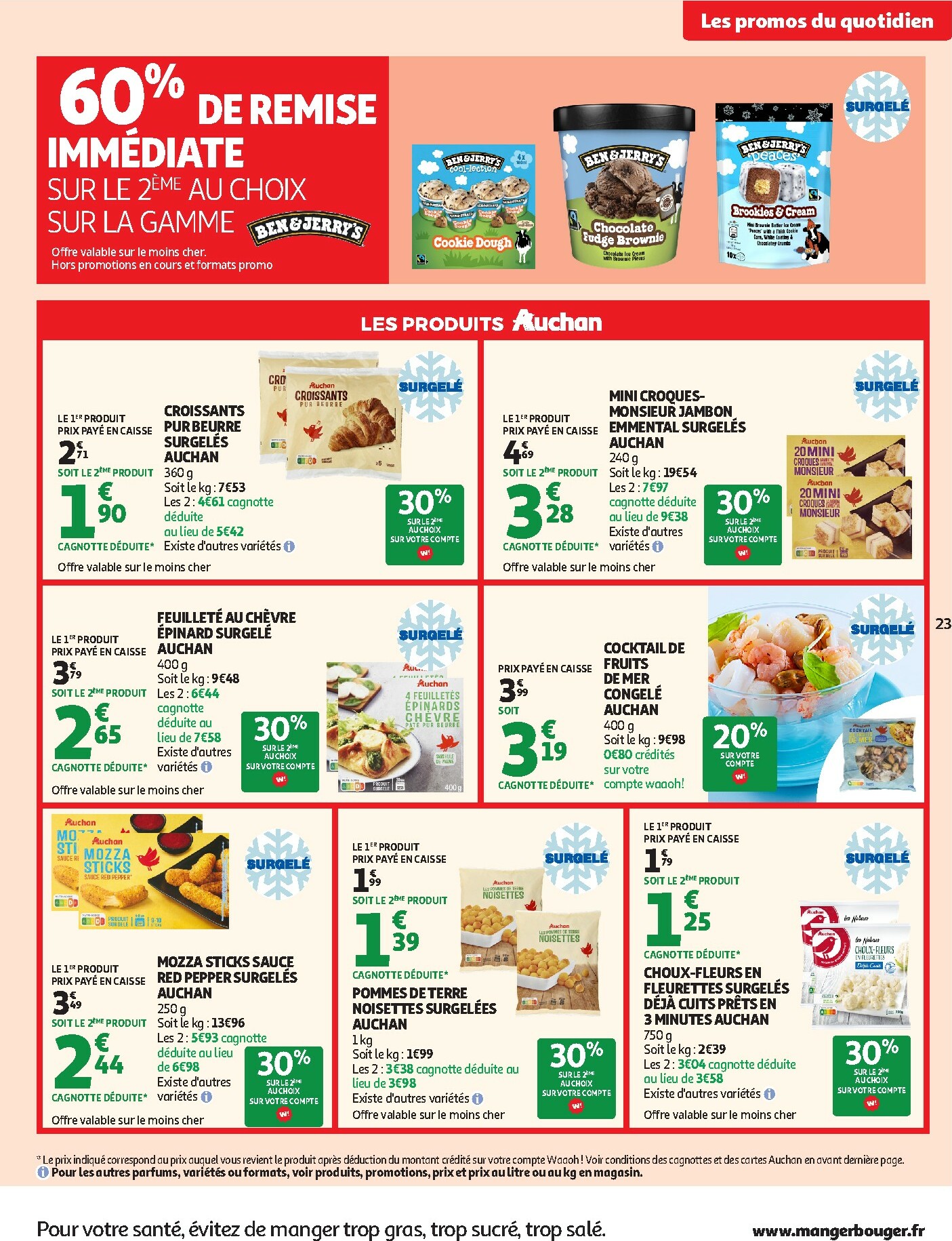 auchan - De Auchan - Produits laitiers folder geldig vanaf 17/02/2026 t/m 01/03/2026 - page: 23