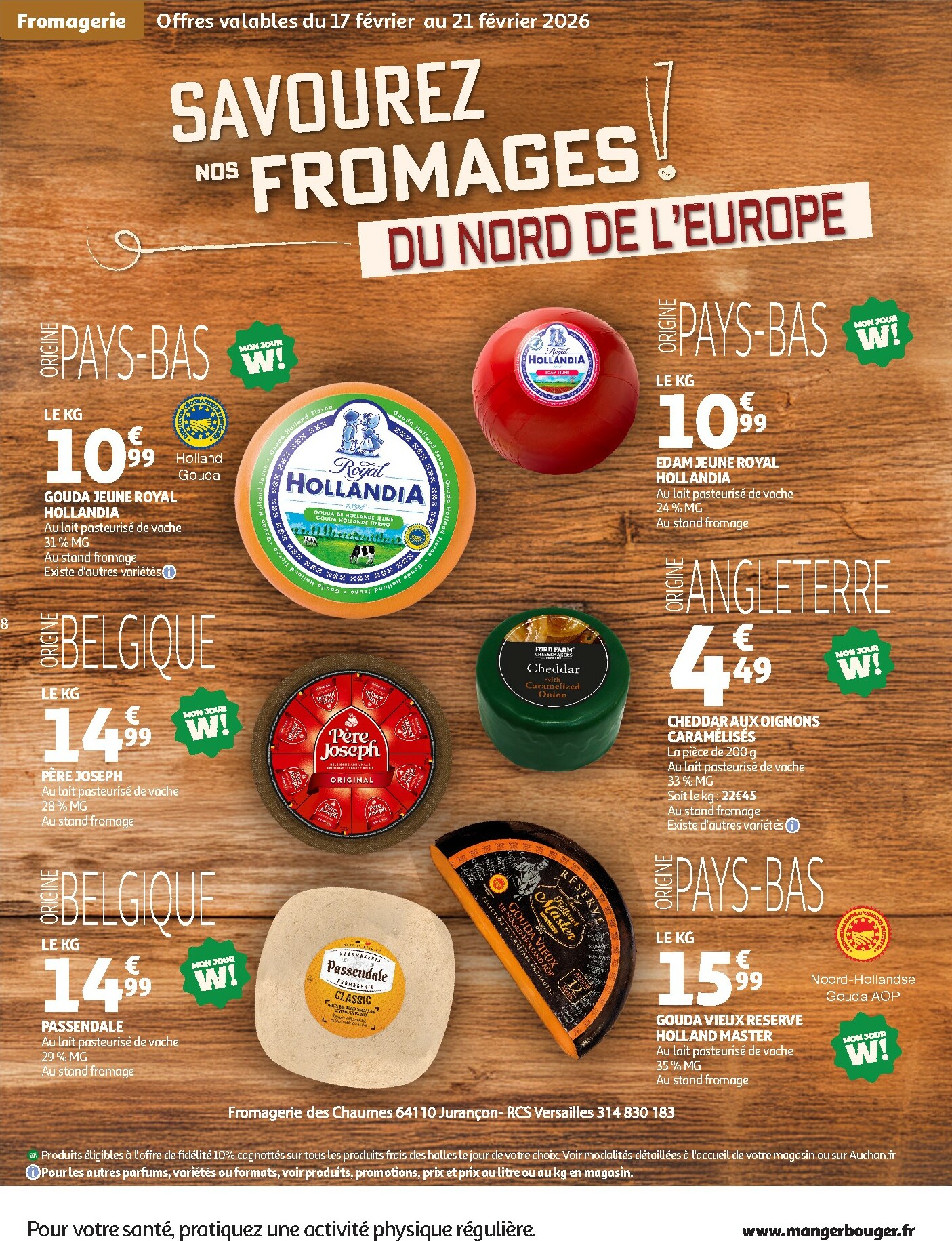 auchan - De Auchan - Produits laitiers folder geldig vanaf 17/02/2026 t/m 01/03/2026 - page: 8