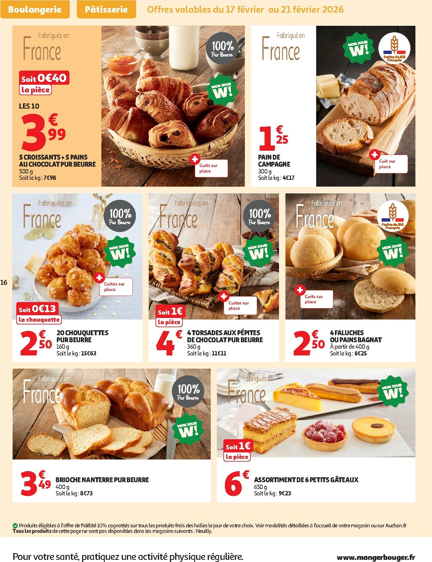 auchan - De Auchan - Produits laitiers folder geldig vanaf 17/02/2026 t/m 01/03/2026 - page: 16