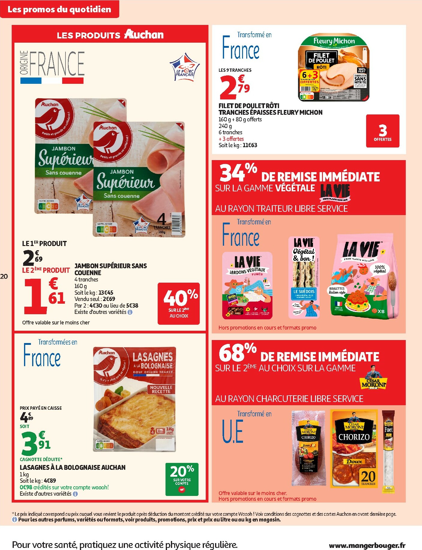 auchan - De Auchan - Produits laitiers folder geldig vanaf 17/02/2026 t/m 01/03/2026 - page: 20