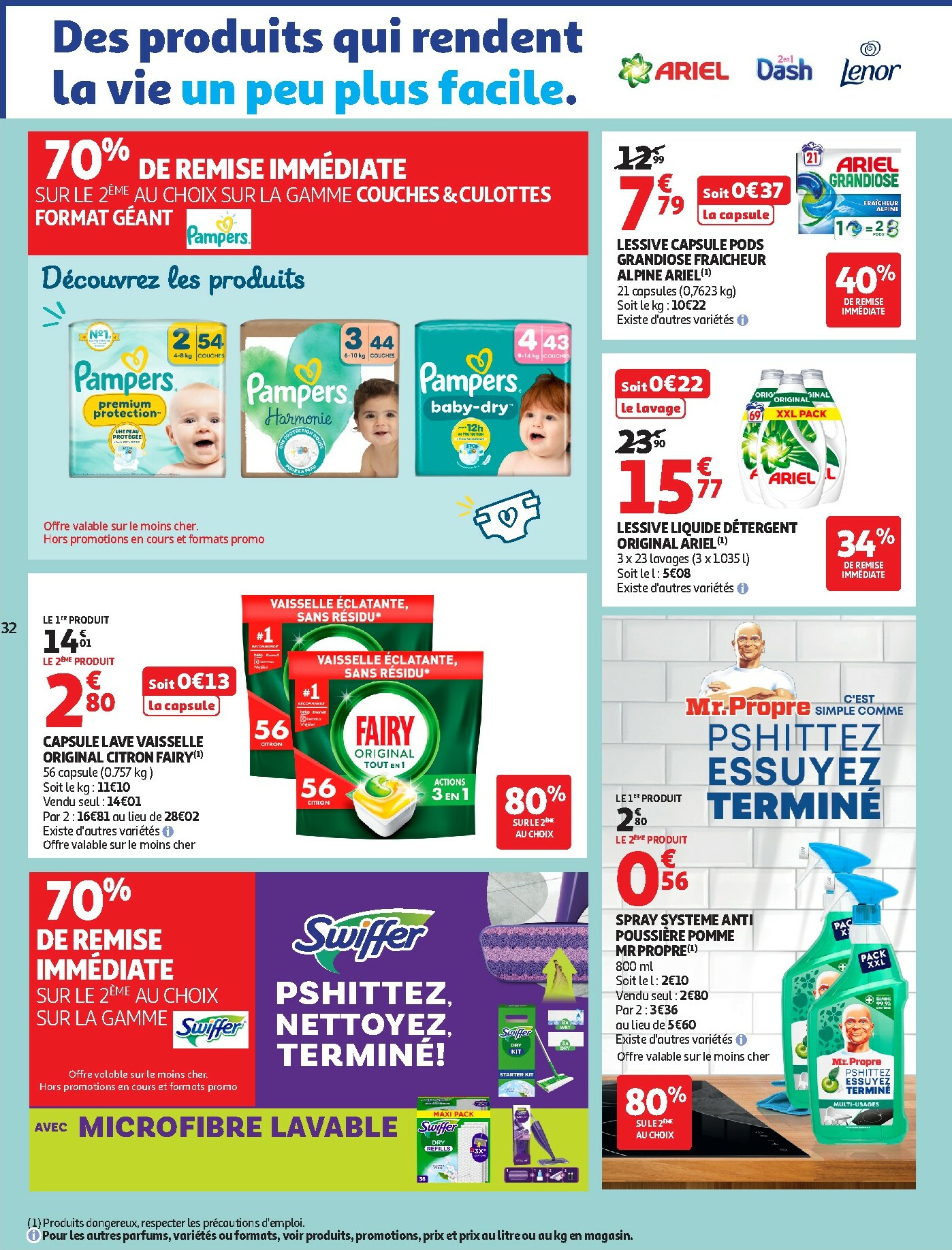 auchan - De Auchan - Produits laitiers folder geldig vanaf 17/02/2026 t/m 01/03/2026 - page: 32