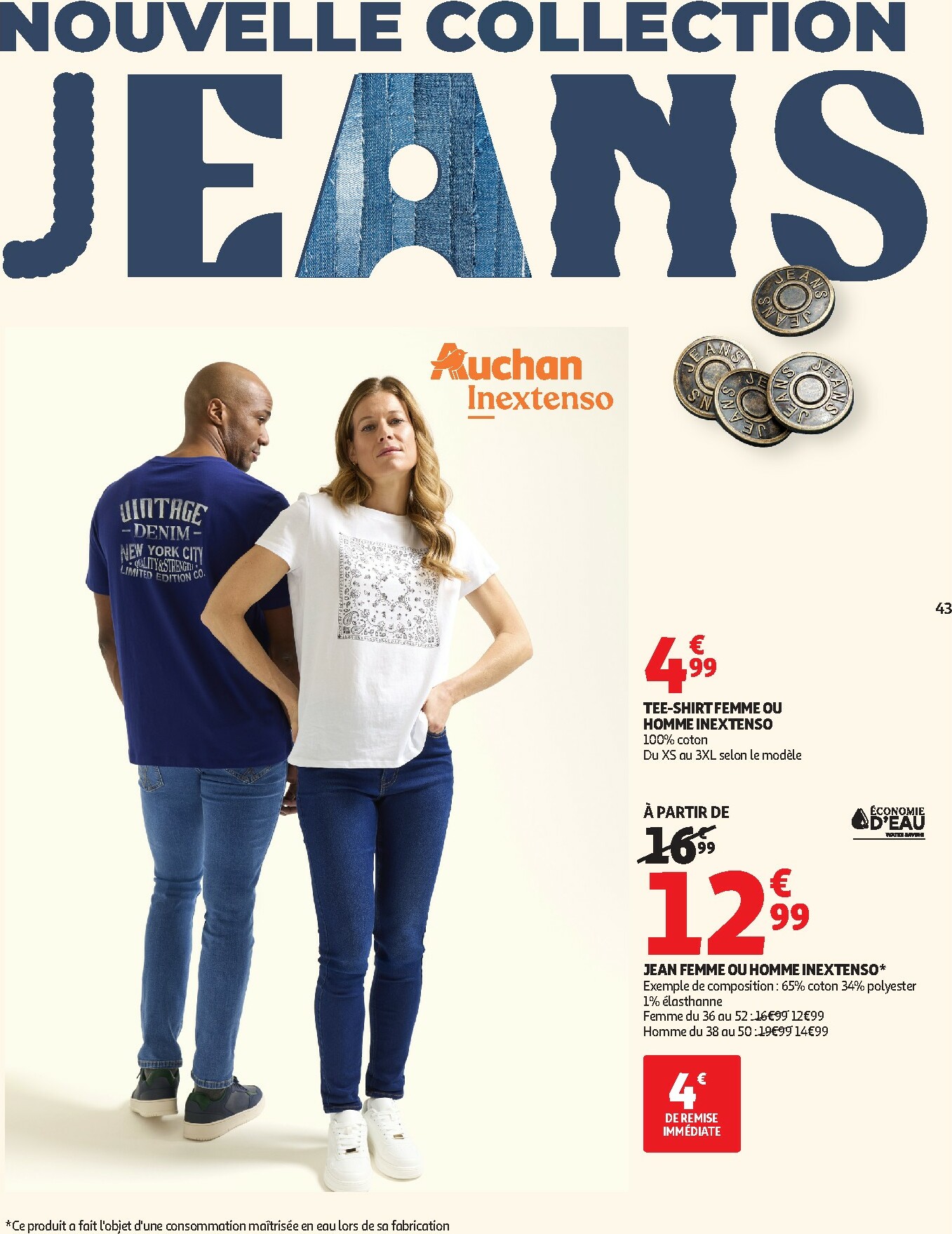auchan - De Auchan - Produits laitiers folder geldig vanaf 17/02/2026 t/m 01/03/2026 - page: 43