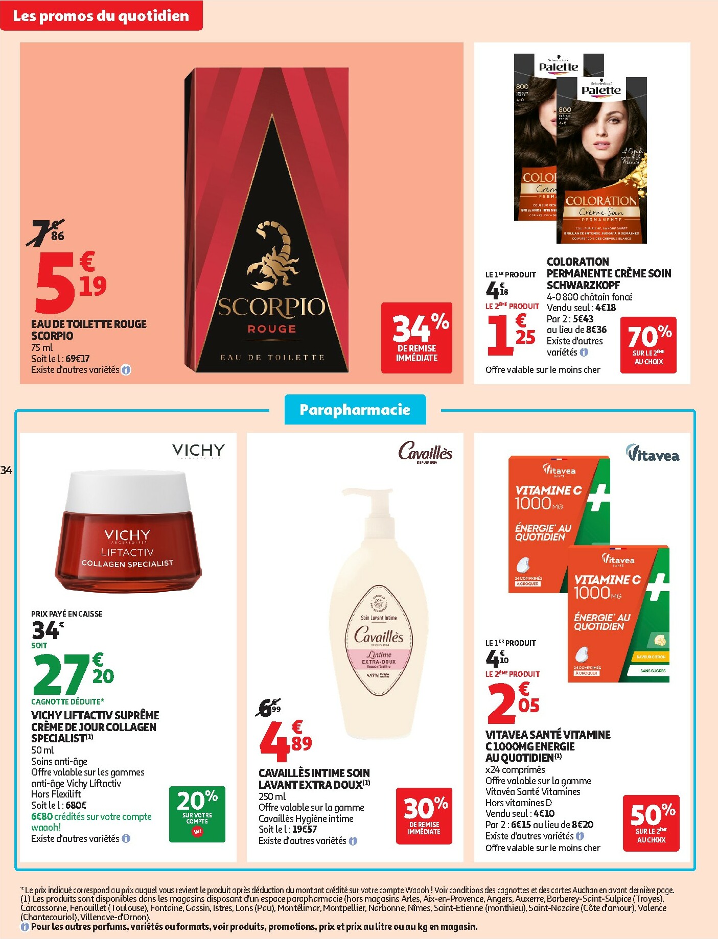 auchan - De Auchan - Produits laitiers folder geldig vanaf 17/02/2026 t/m 01/03/2026 - page: 34