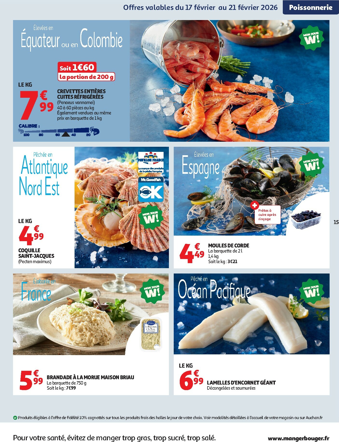 auchan - De Auchan - Produits laitiers folder geldig vanaf 17/02/2026 t/m 01/03/2026 - page: 15