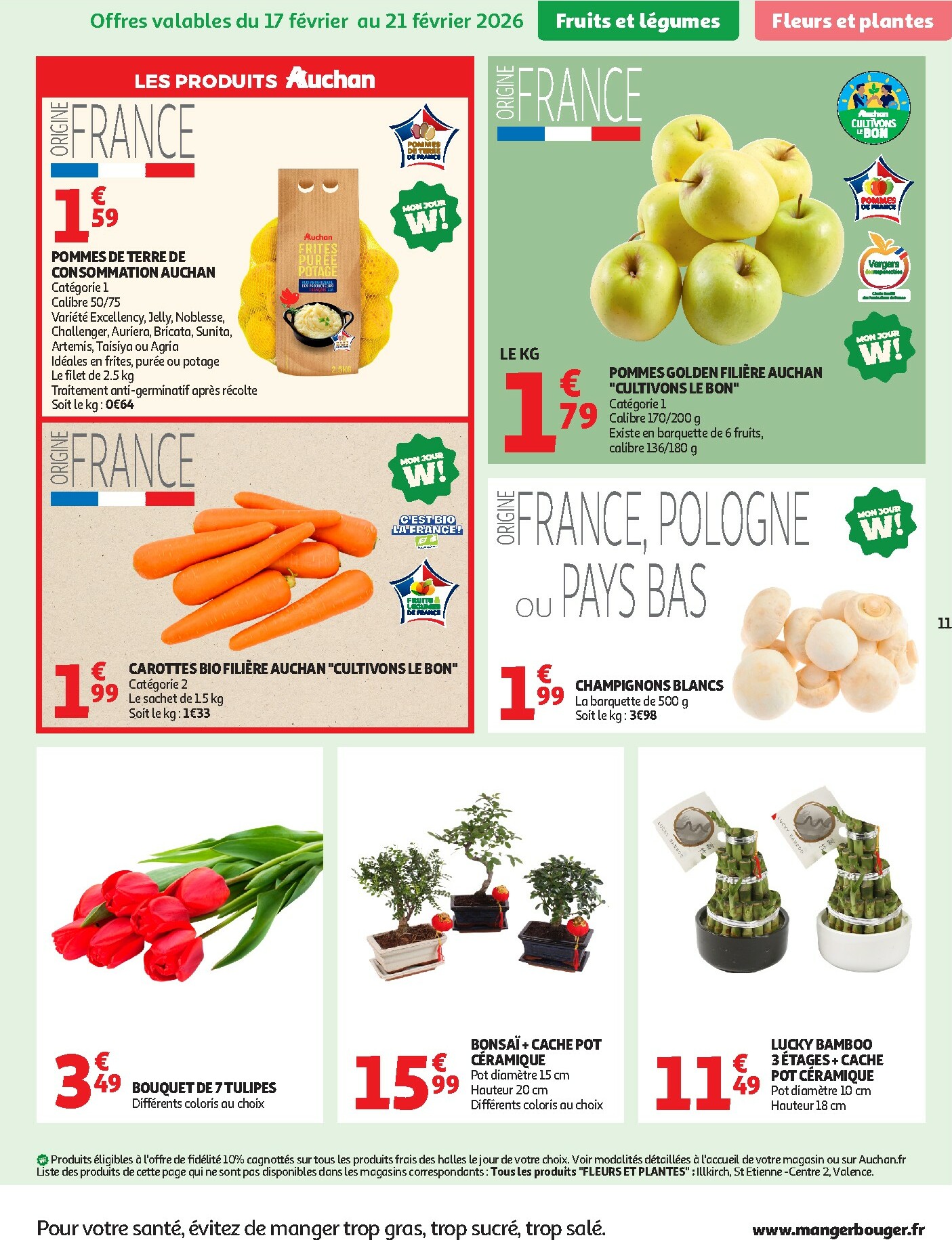 auchan - De Auchan - Produits laitiers folder geldig vanaf 17/02/2026 t/m 01/03/2026 - page: 11