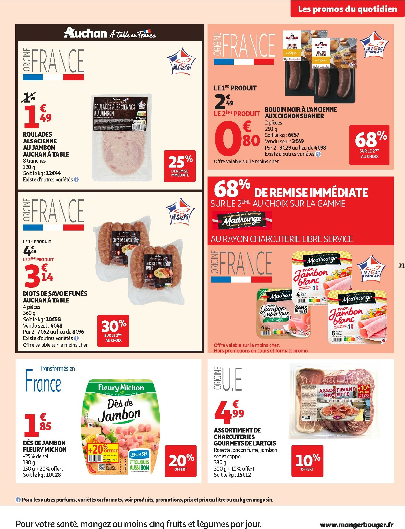 auchan - De Auchan - Produits laitiers folder geldig vanaf 17/02/2026 t/m 01/03/2026 - page: 21