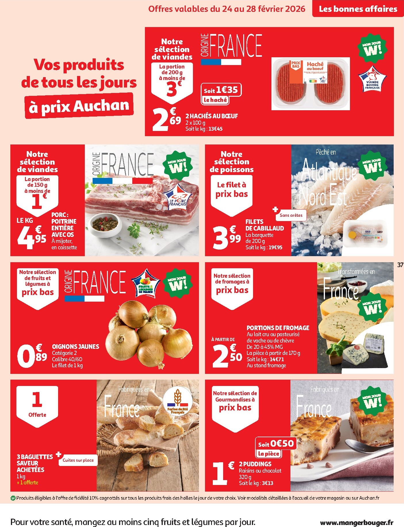 auchan - De Auchan - Promos XXL folder geldig vanaf 24/02/2026 t/m 08/03/2026 - page: 37