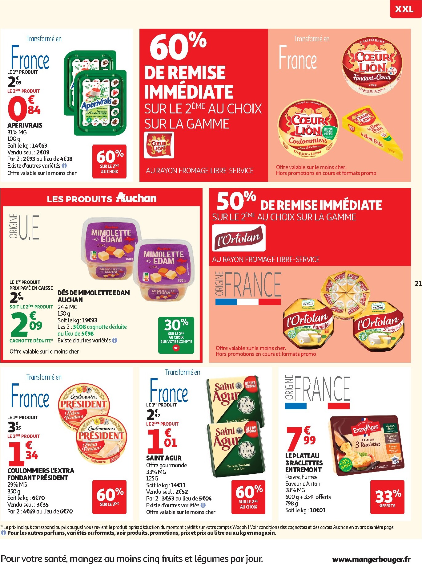 auchan - De Auchan - Promos XXL folder geldig vanaf 24/02/2026 t/m 08/03/2026 - page: 21