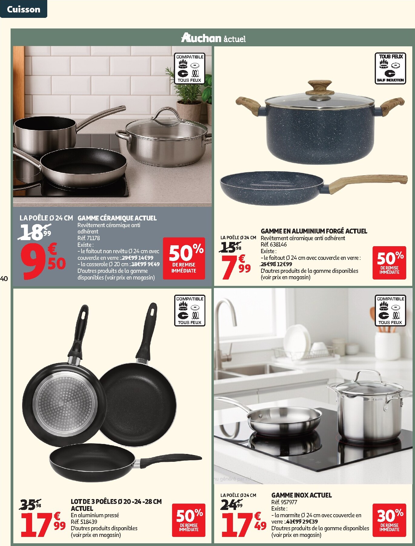auchan - De Auchan - Promos XXL folder geldig vanaf 24/02/2026 t/m 08/03/2026 - page: 40