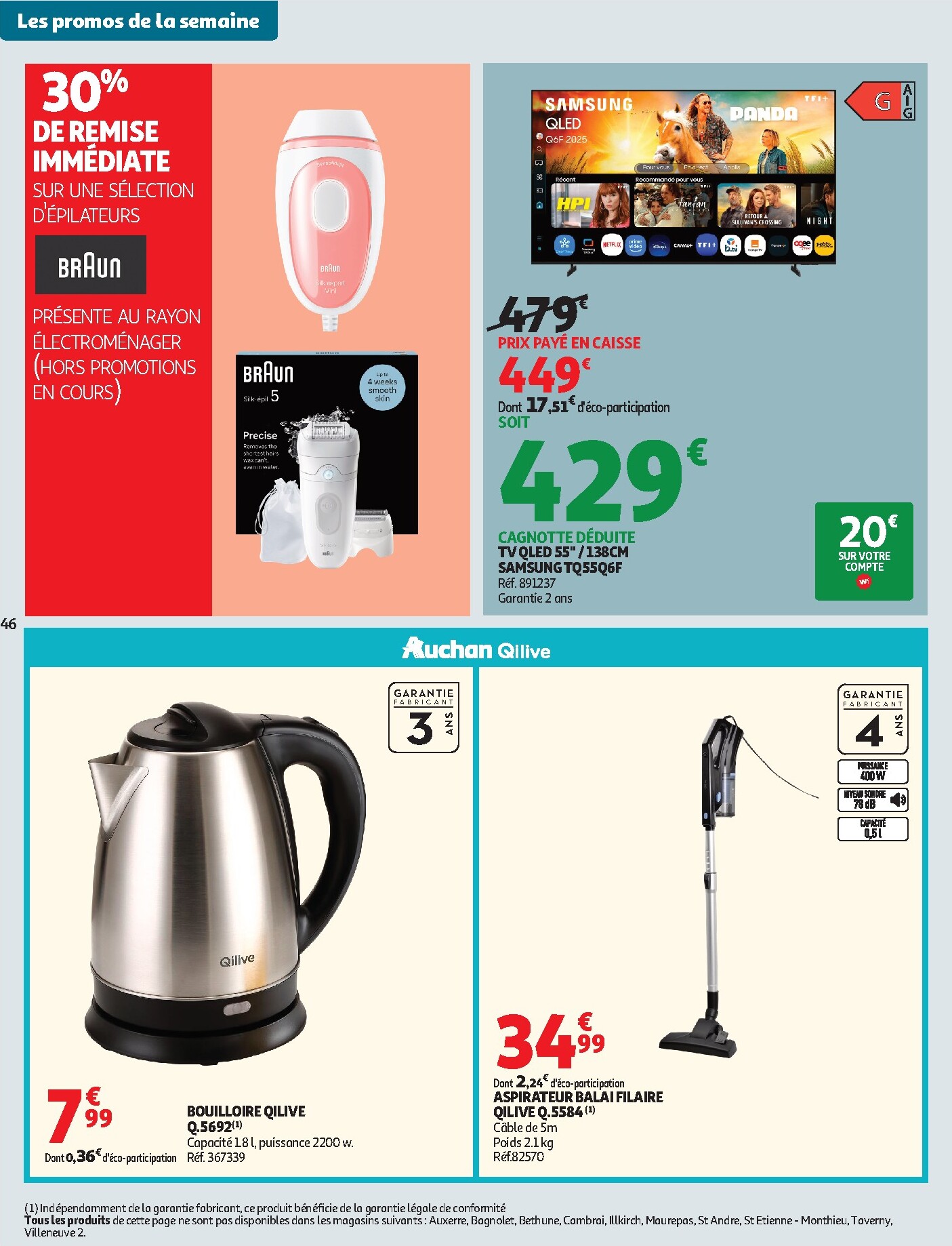 auchan - De Auchan - Promos XXL folder geldig vanaf 24/02/2026 t/m 08/03/2026 - page: 46