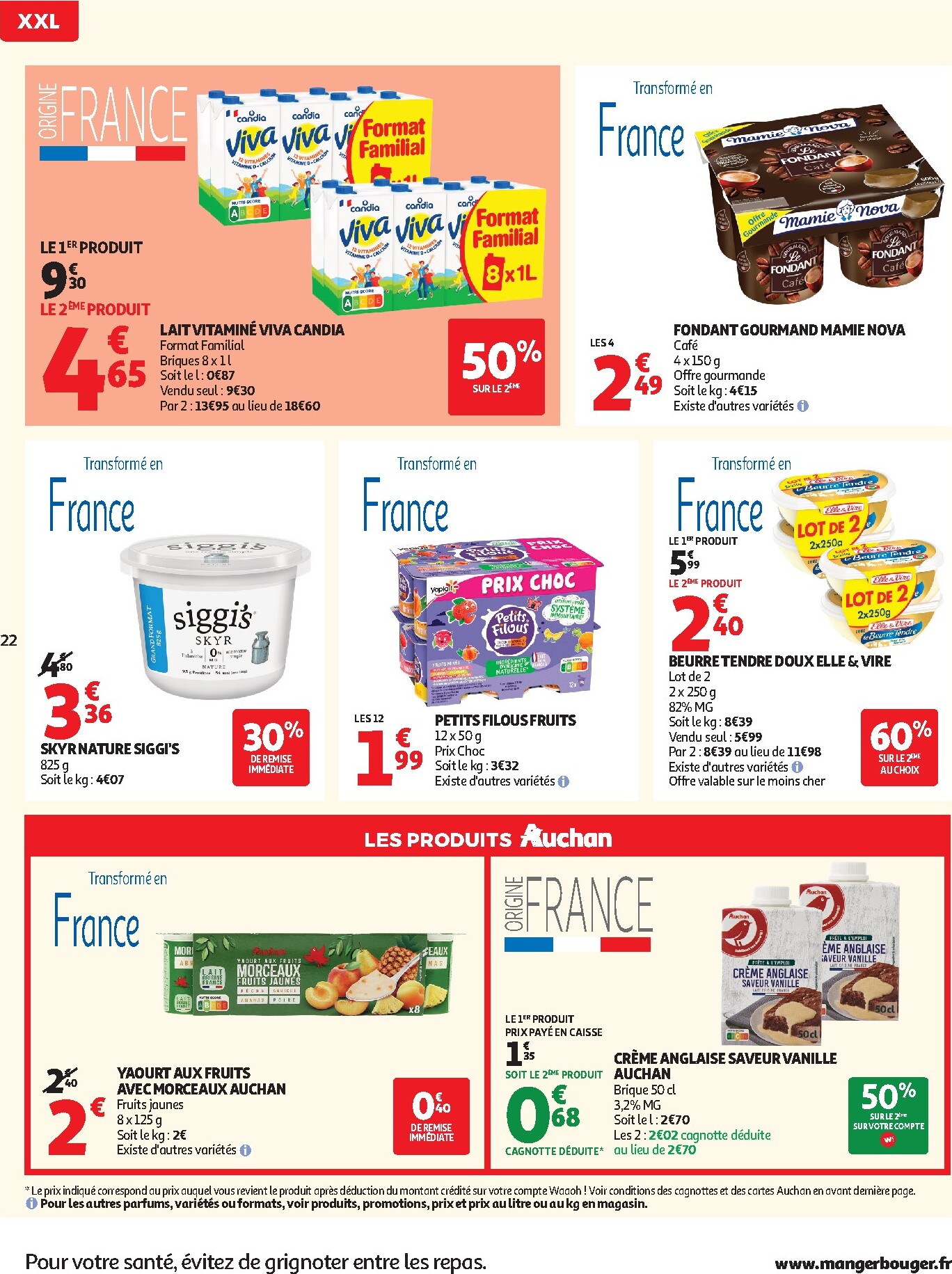 auchan - De Auchan - Promos XXL folder geldig vanaf 24/02/2026 t/m 08/03/2026 - page: 22