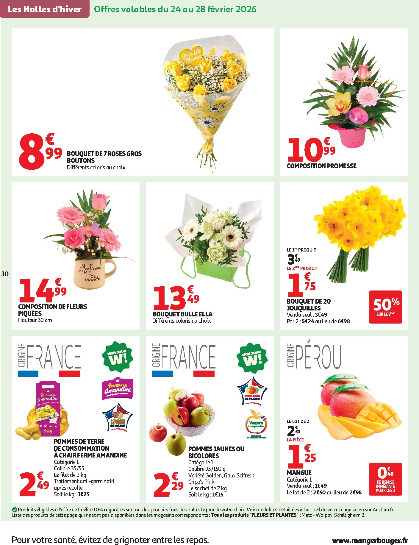 auchan - De Auchan Supermarché - Promos XXL folder geldig vanaf 24/02/2026 t/m 07/03/2026 - page: 30