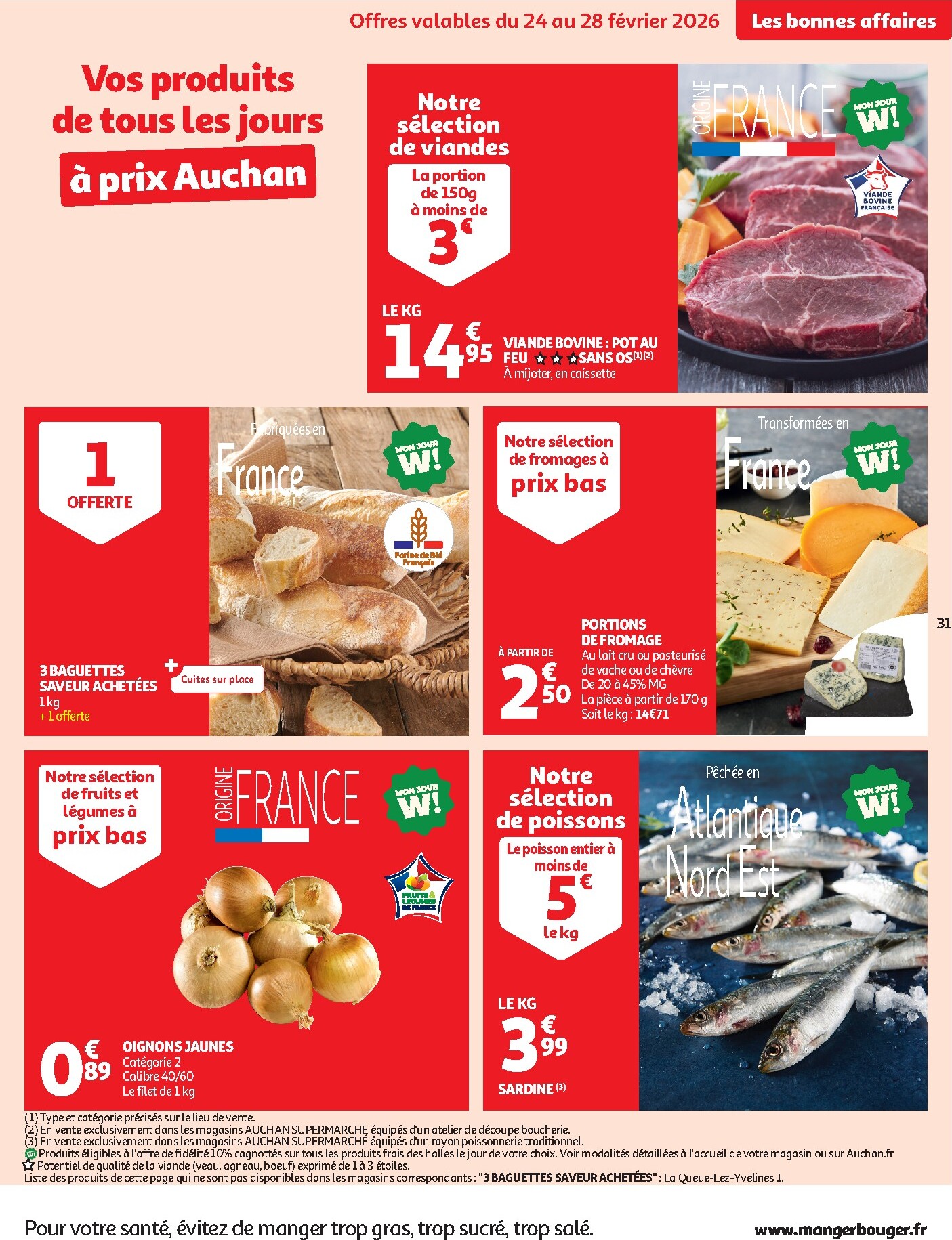 auchan - De Auchan Supermarché - Promos XXL folder geldig vanaf 24/02/2026 t/m 07/03/2026 - page: 31