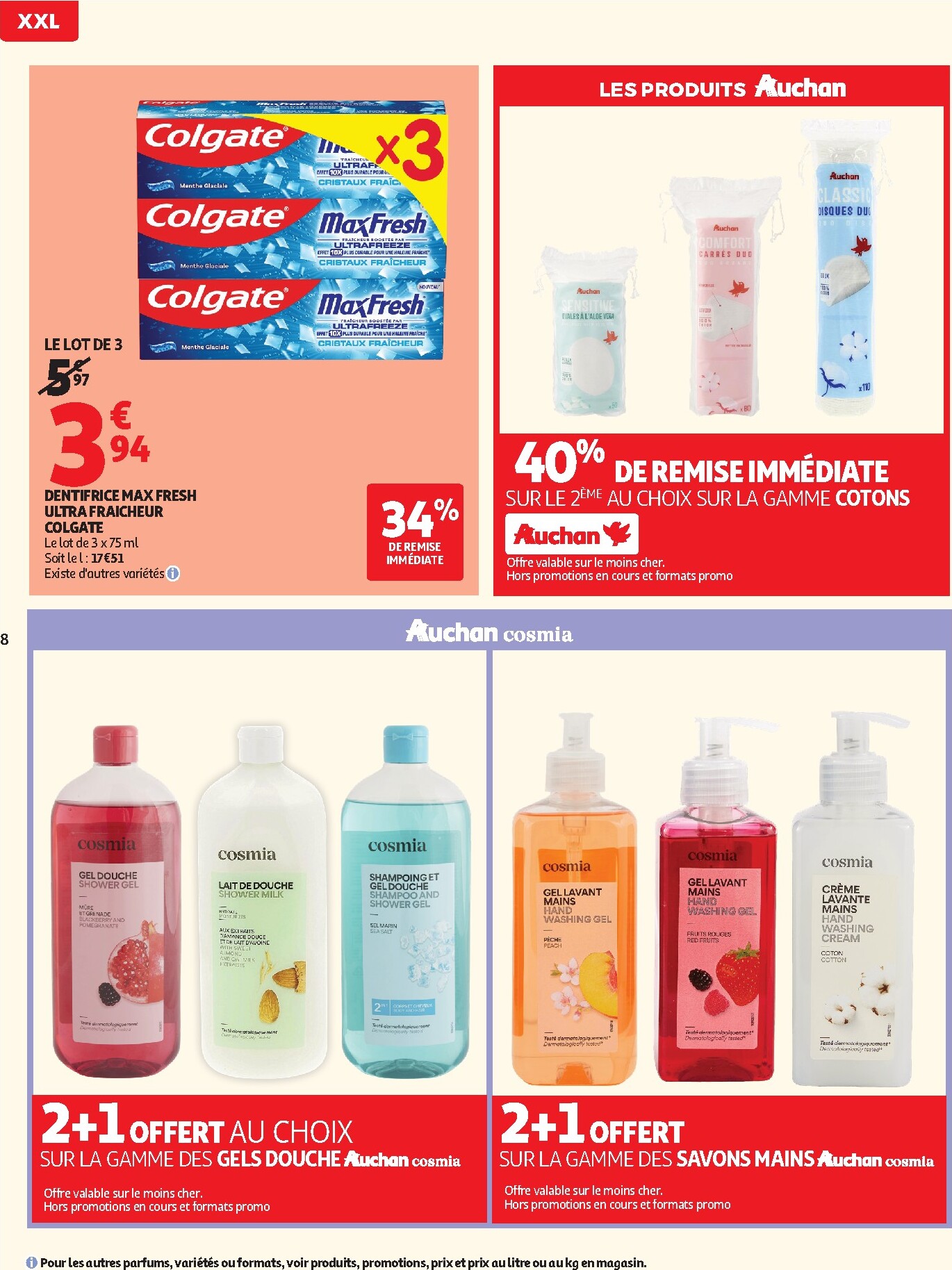 auchan - De Auchan Supermarché - Promos XXL folder geldig vanaf 24/02/2026 t/m 07/03/2026 - page: 8