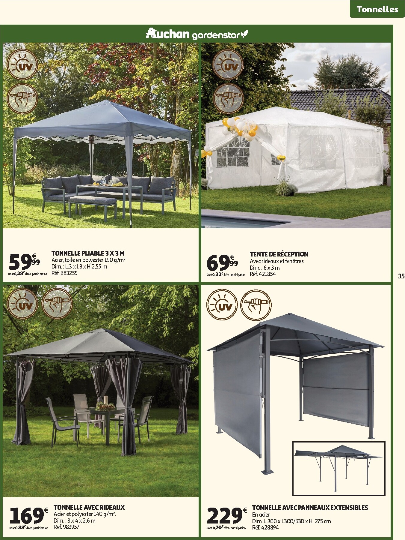 auchan - De Auchan - Jardinage, meubles jardin folder geldig vanaf 03/03/2026 t/m 14/06/2026 - page: 35