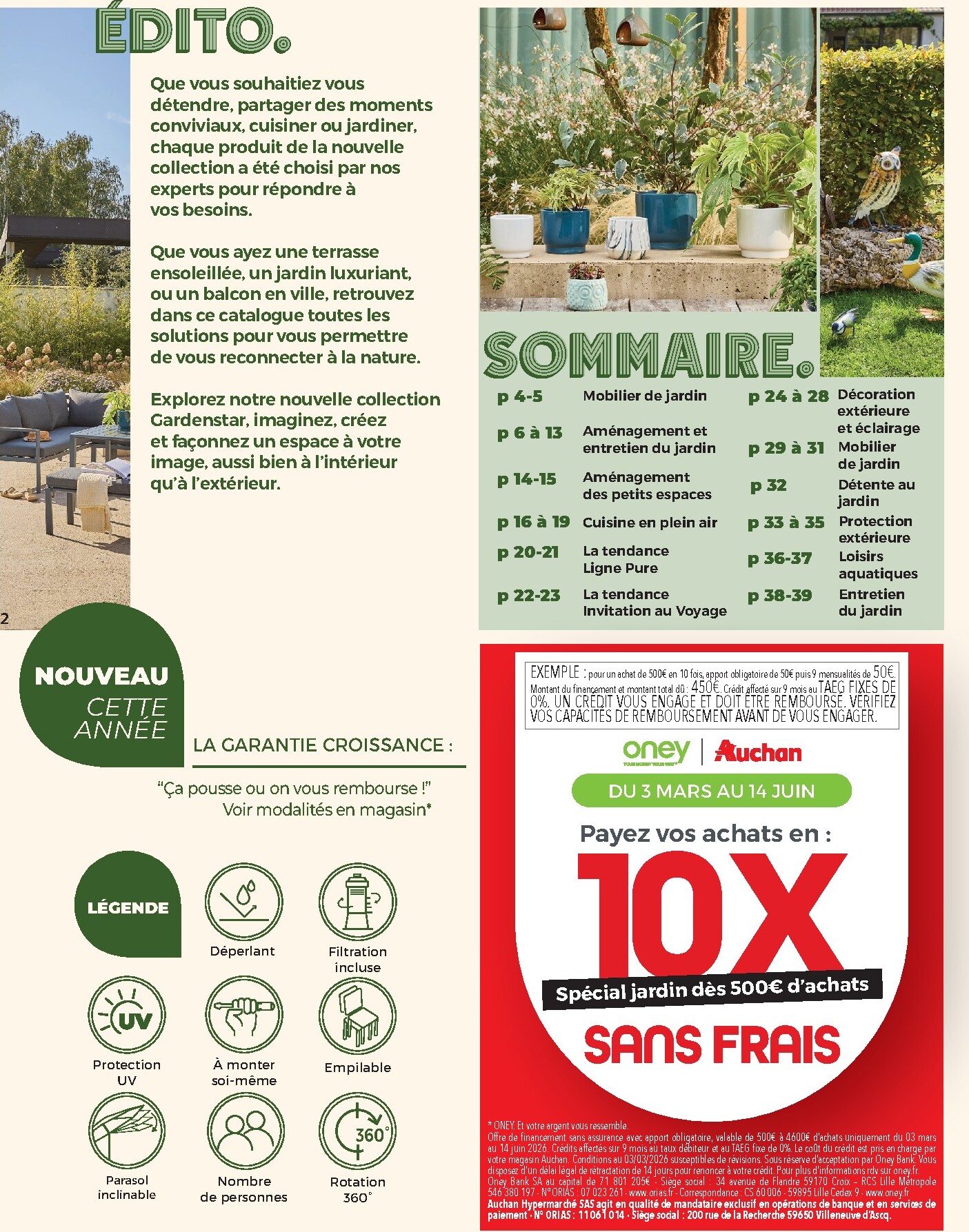 auchan - De Auchan - Jardinage, meubles jardin folder geldig vanaf 03/03/2026 t/m 14/06/2026 - page: 2