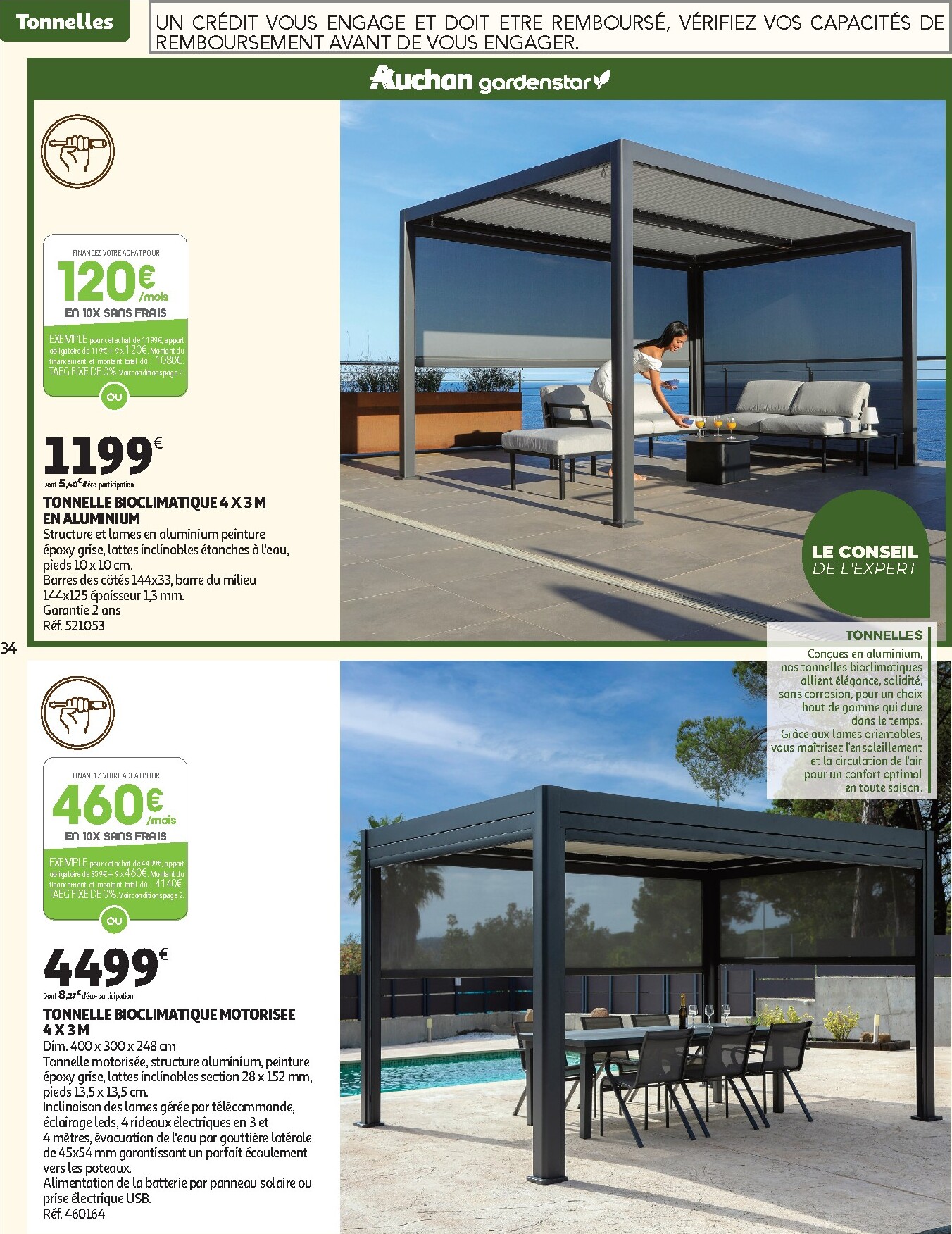 auchan - De Auchan - Jardinage, meubles jardin folder geldig vanaf 03/03/2026 t/m 14/06/2026 - page: 34