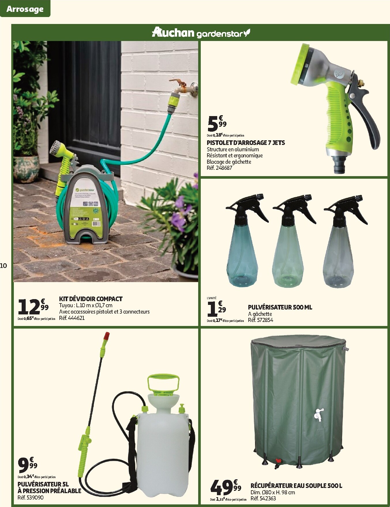 auchan - De Auchan - Jardinage, meubles jardin folder geldig vanaf 03/03/2026 t/m 14/06/2026 - page: 10