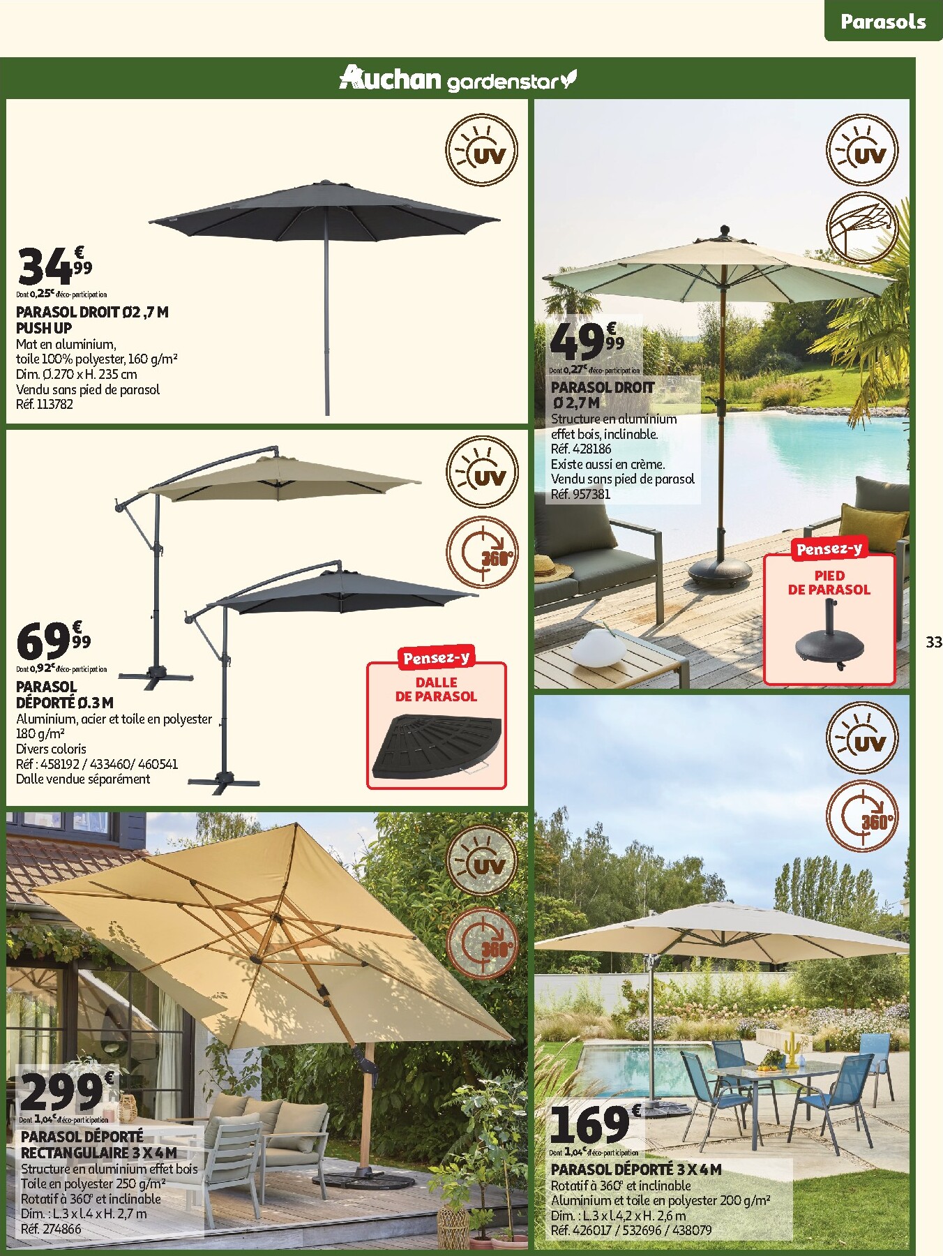 auchan - De Auchan - Jardinage, meubles jardin folder geldig vanaf 03/03/2026 t/m 14/06/2026 - page: 33